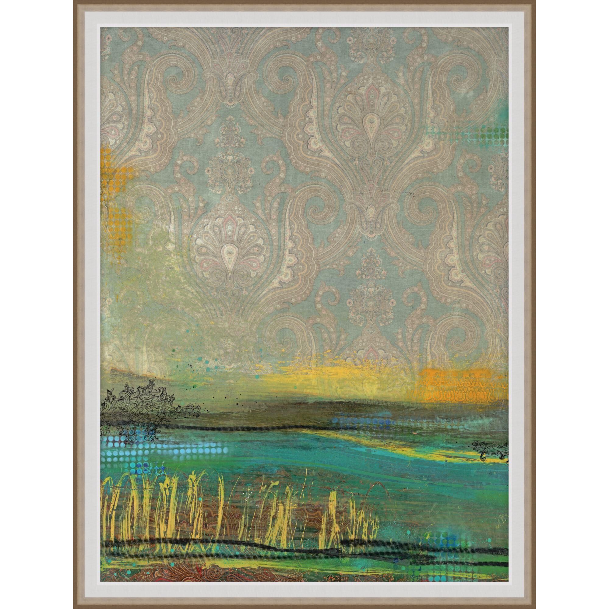 Shown in Brown and Gold finish