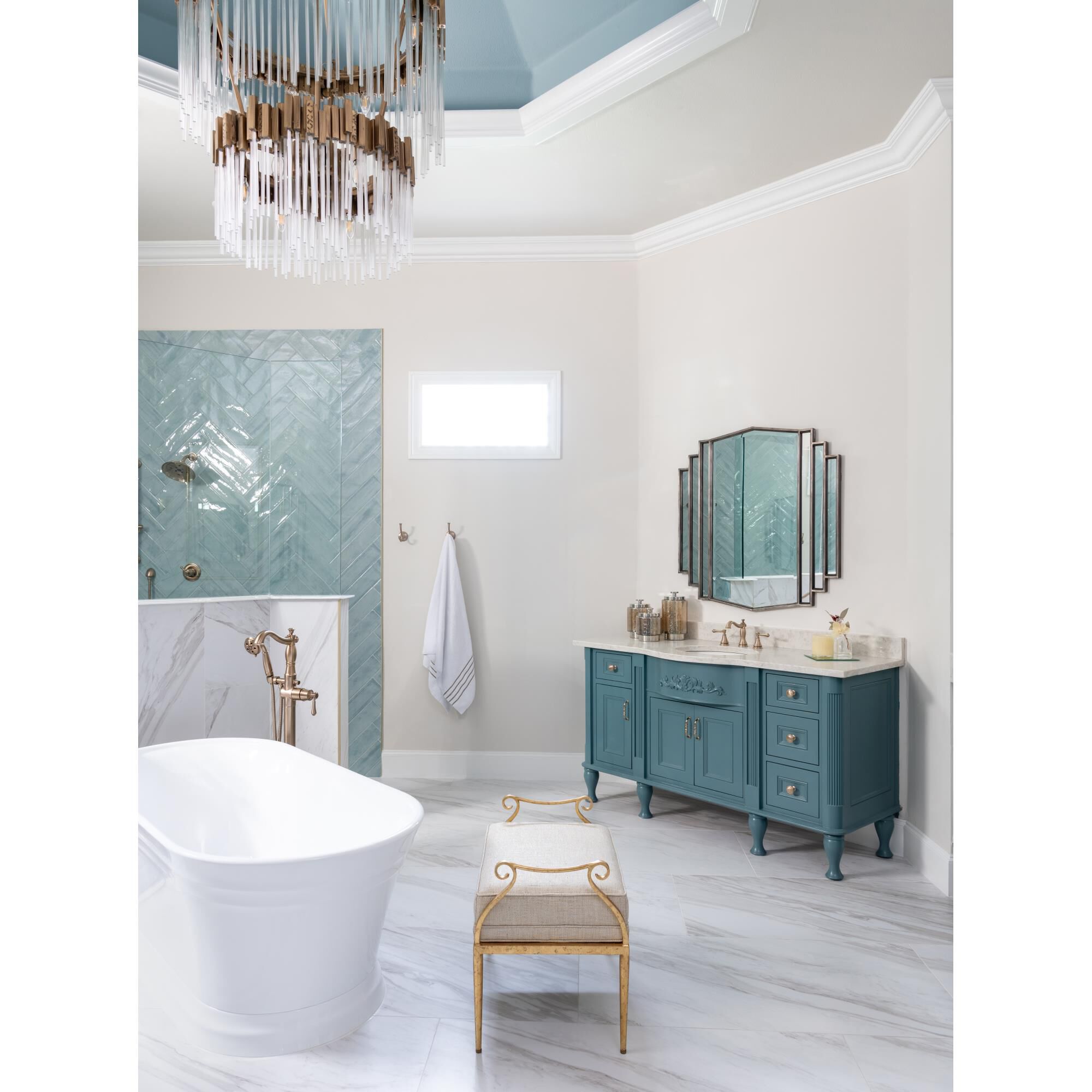 Ron Henderson Matrix 30 Inch Chandelier by Varaluz