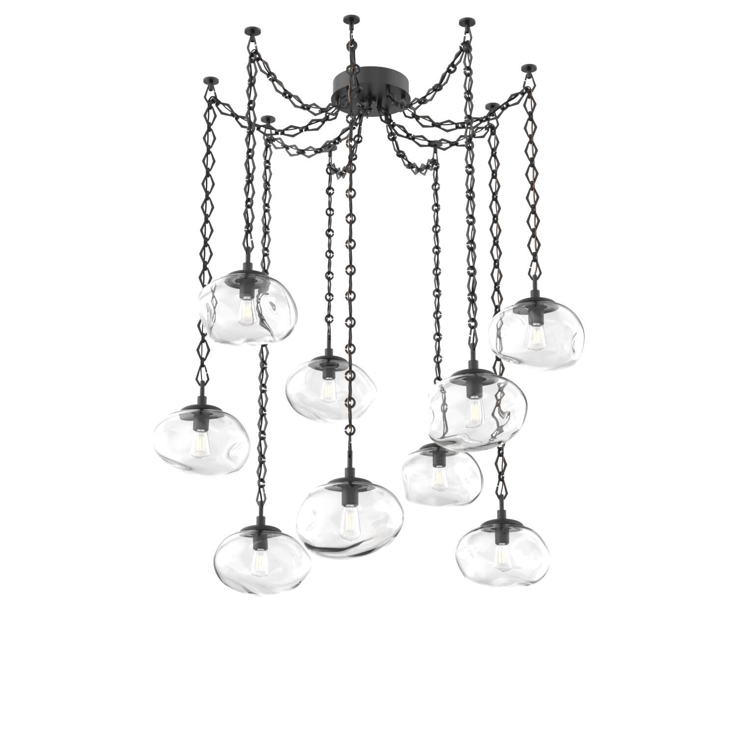 Levi Wilson Nova 19 Inch Multi Pendant Light by Hammerton Studio