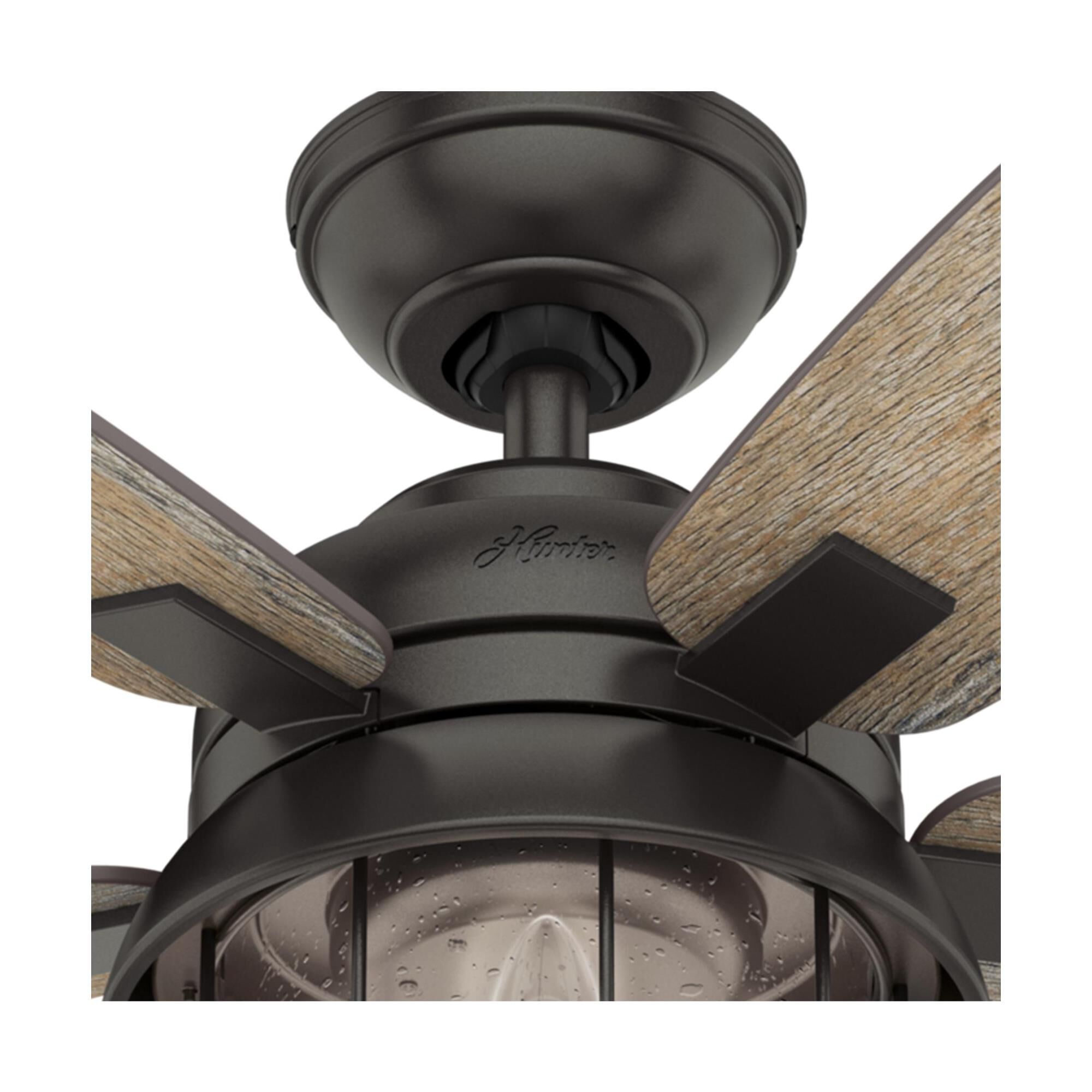 Coral Bay 52 Inch Ceiling Fan with Light Kit by Hunter Fan