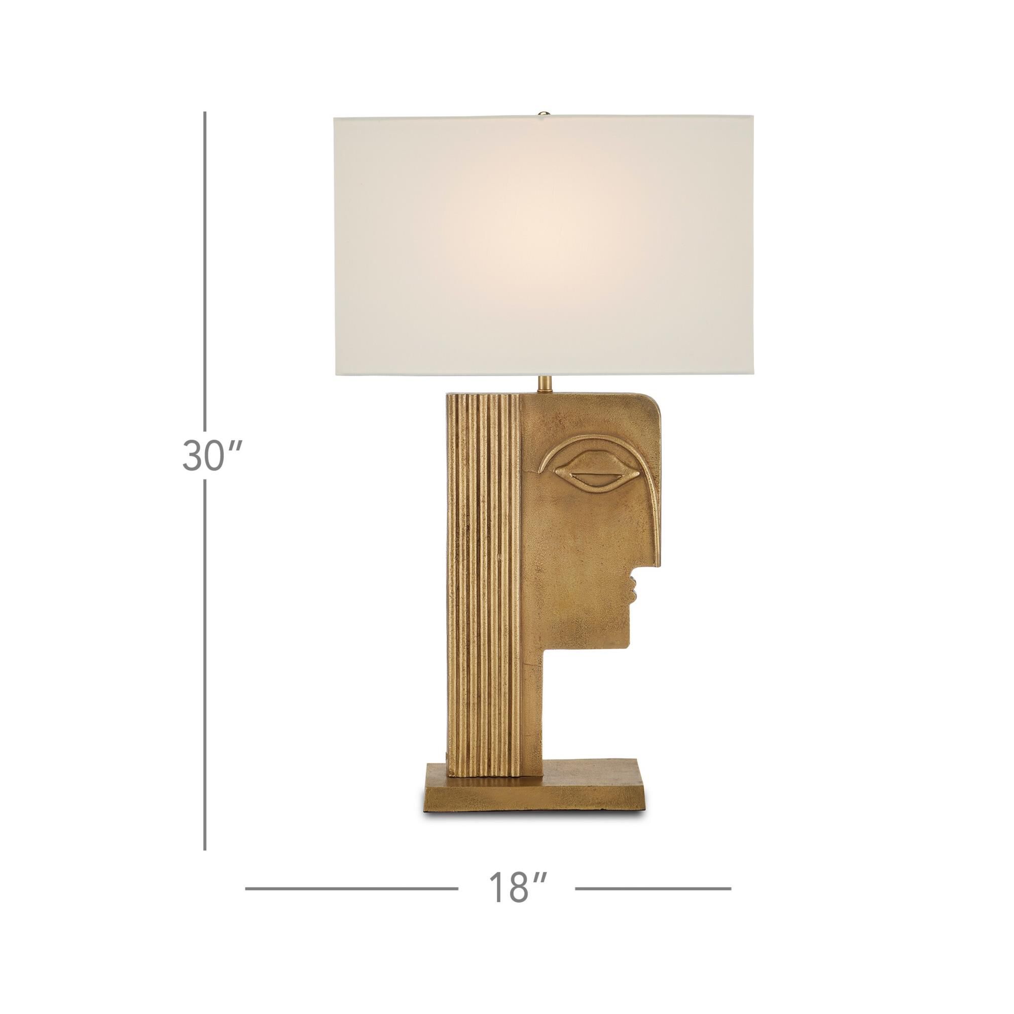 Thebes Table Lamp by Currey and Company