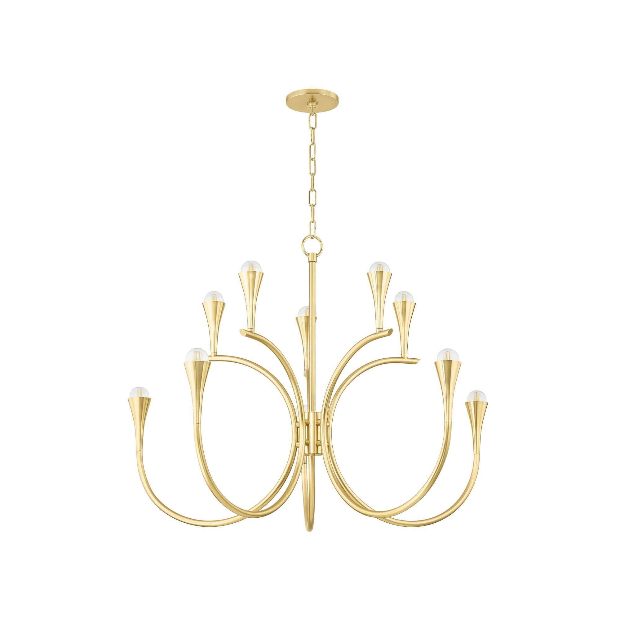 Aviana 38 Inch Chandelier by Mitzi