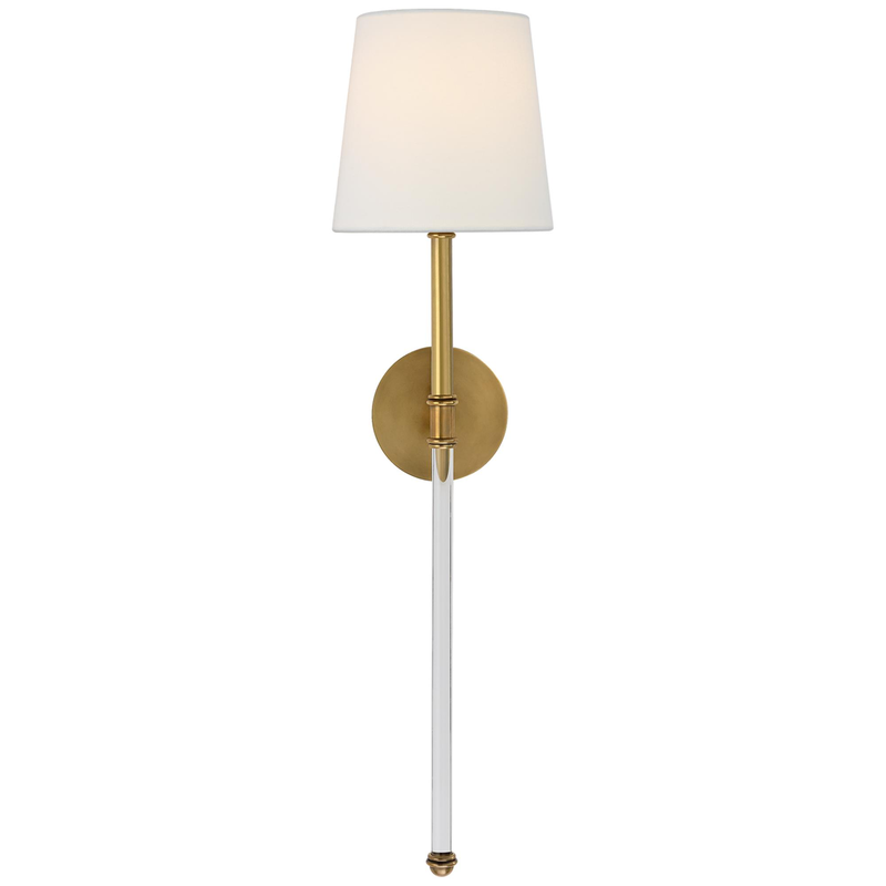 Visual Comfort Signature Collection Suzanne Kasler Camille 28 Inch Wall Sconce