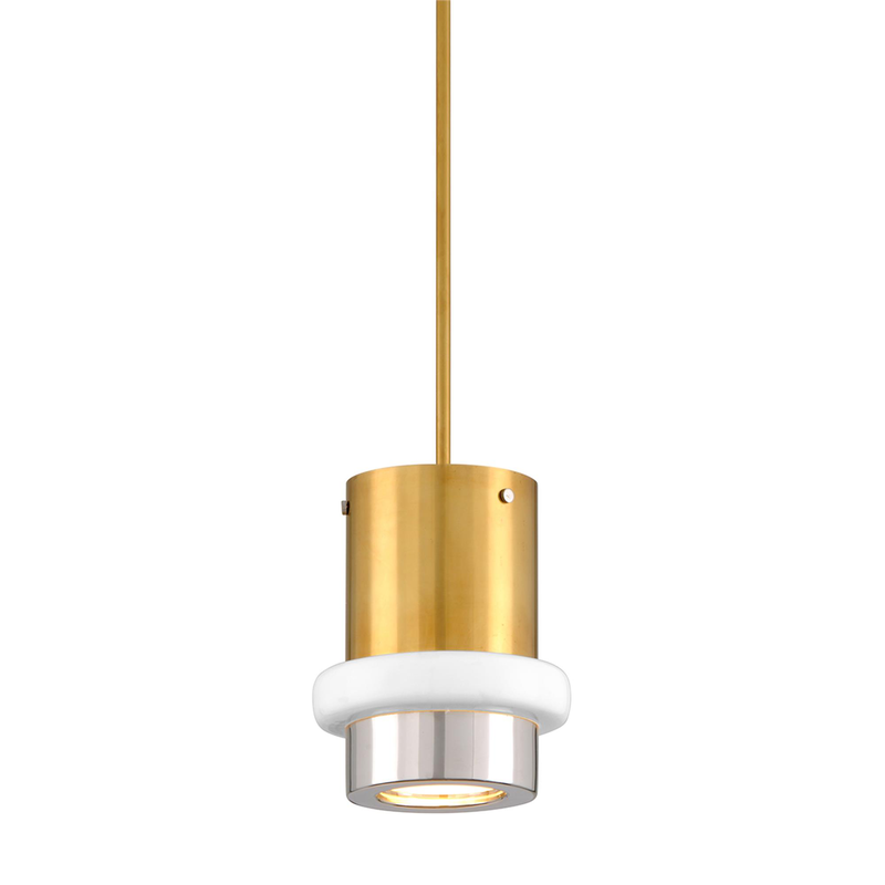 Martyn Lawrence Bullard Beckenham 10 Inch Mini Pendant by Corbett Lighting