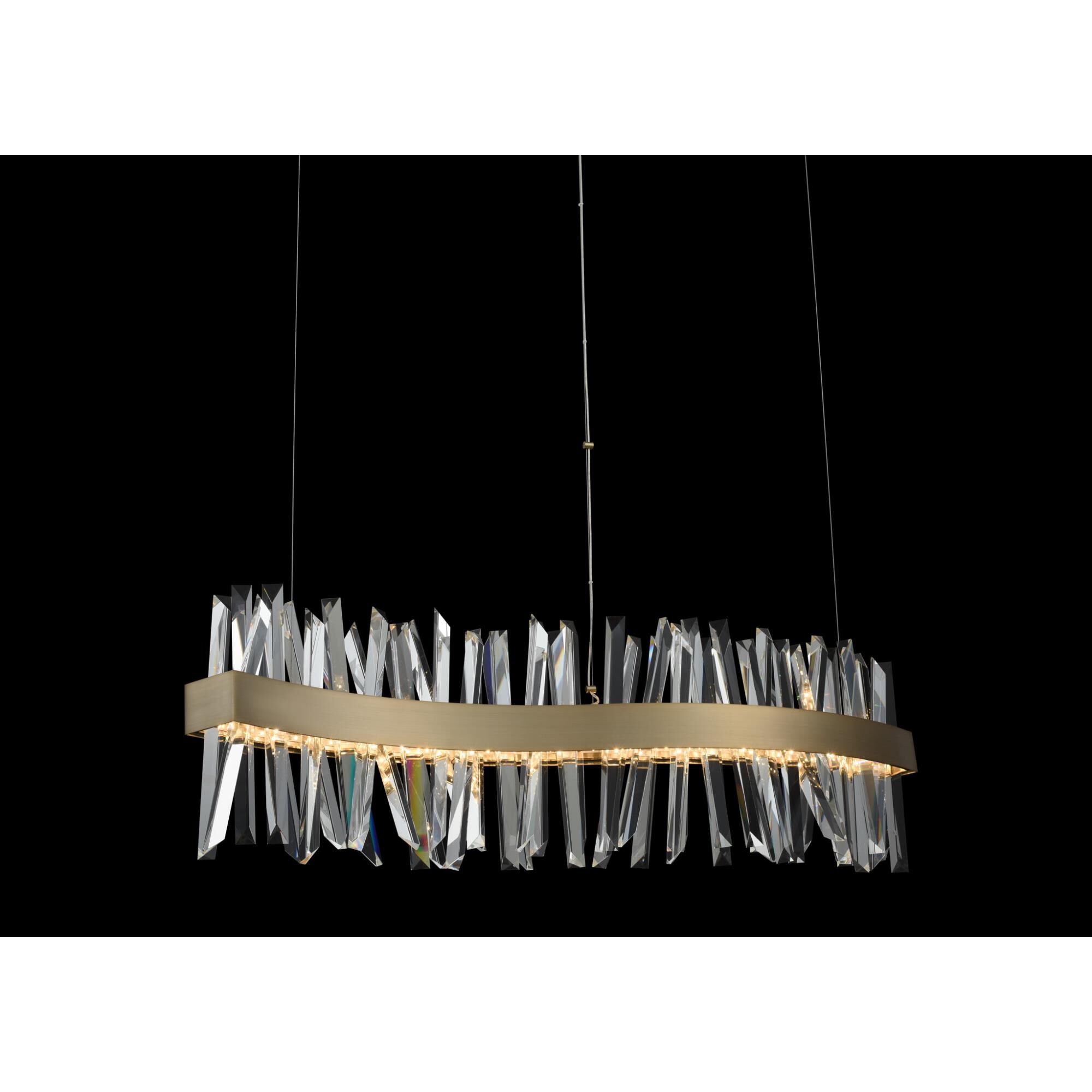 Glacier Linear Suspension Light Capitol Lighting