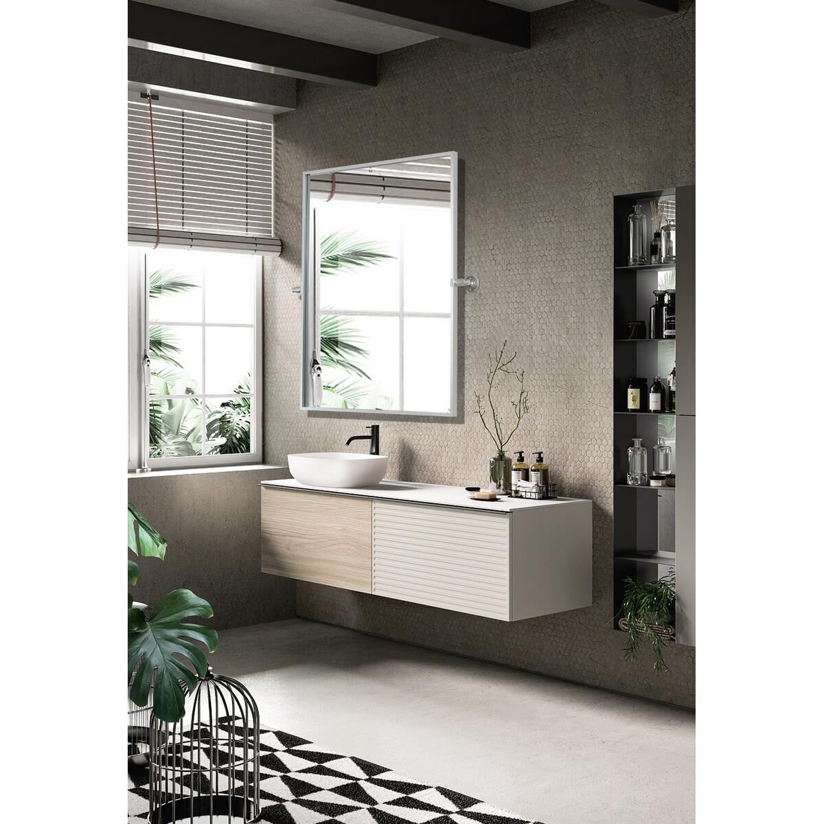 Everly 32 Inch Decorative Mirror by Elegant Decor