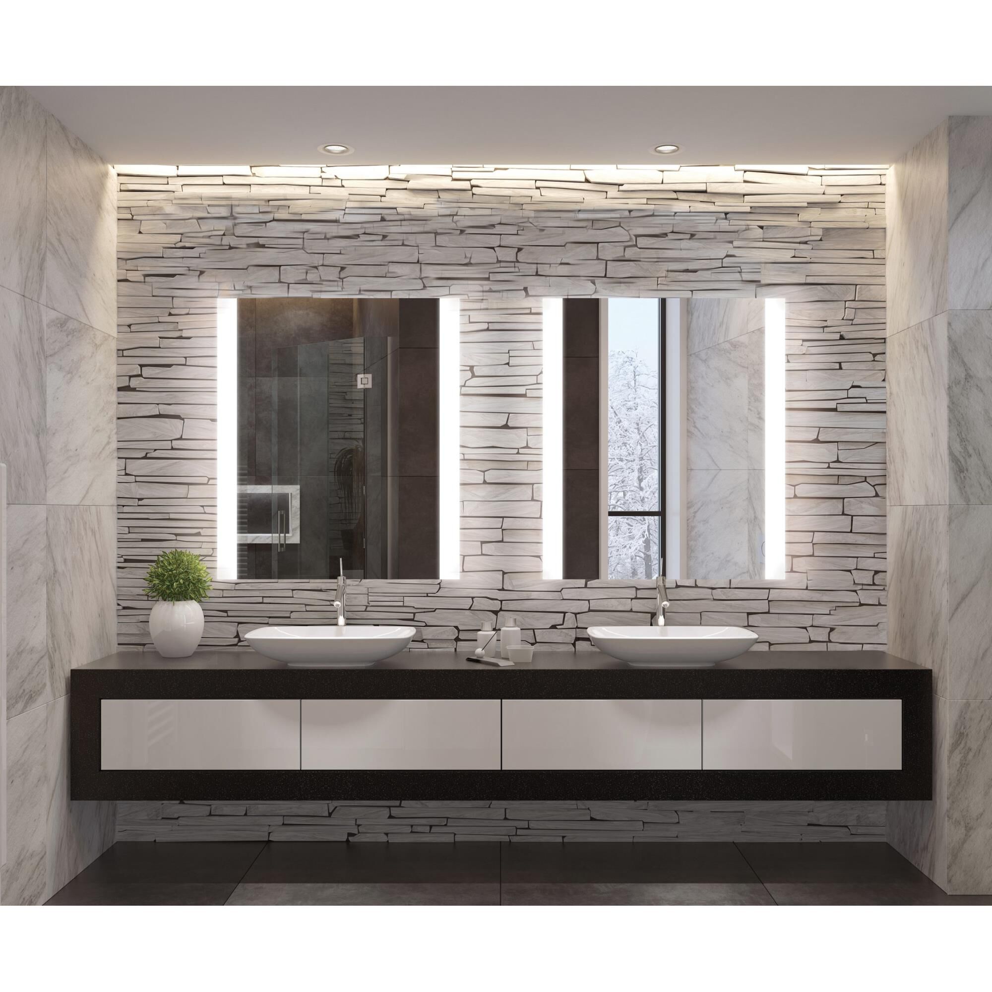 Novo LED Lighted Mirrors Capitol Lighting