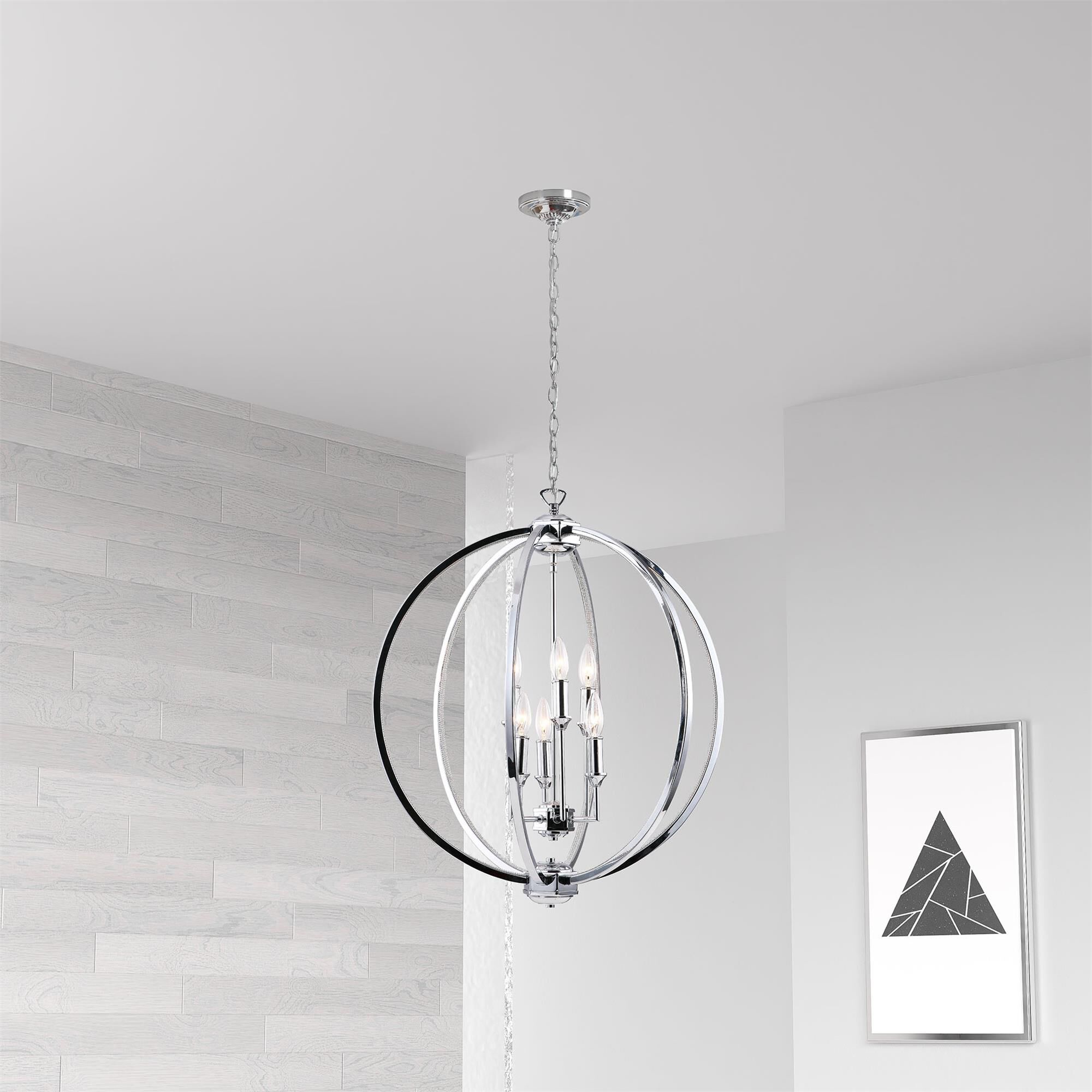 Karland 24 Inch 6 Light Chandelier by Dainolite