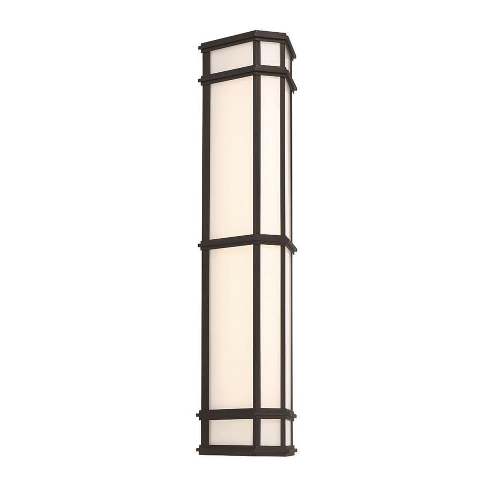 Shown in Satin Black finish and Glass shade