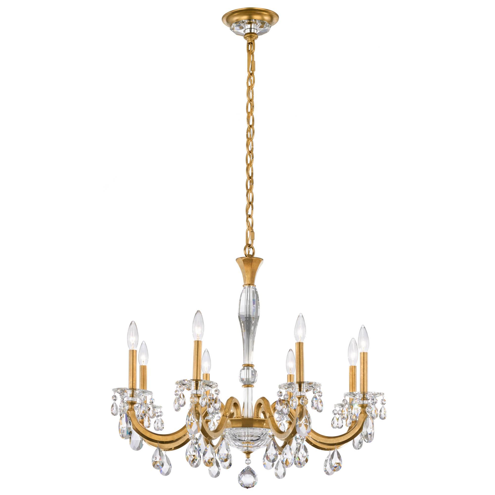 San Marco 32 Inch 8 Light Chandelier by Schonbek