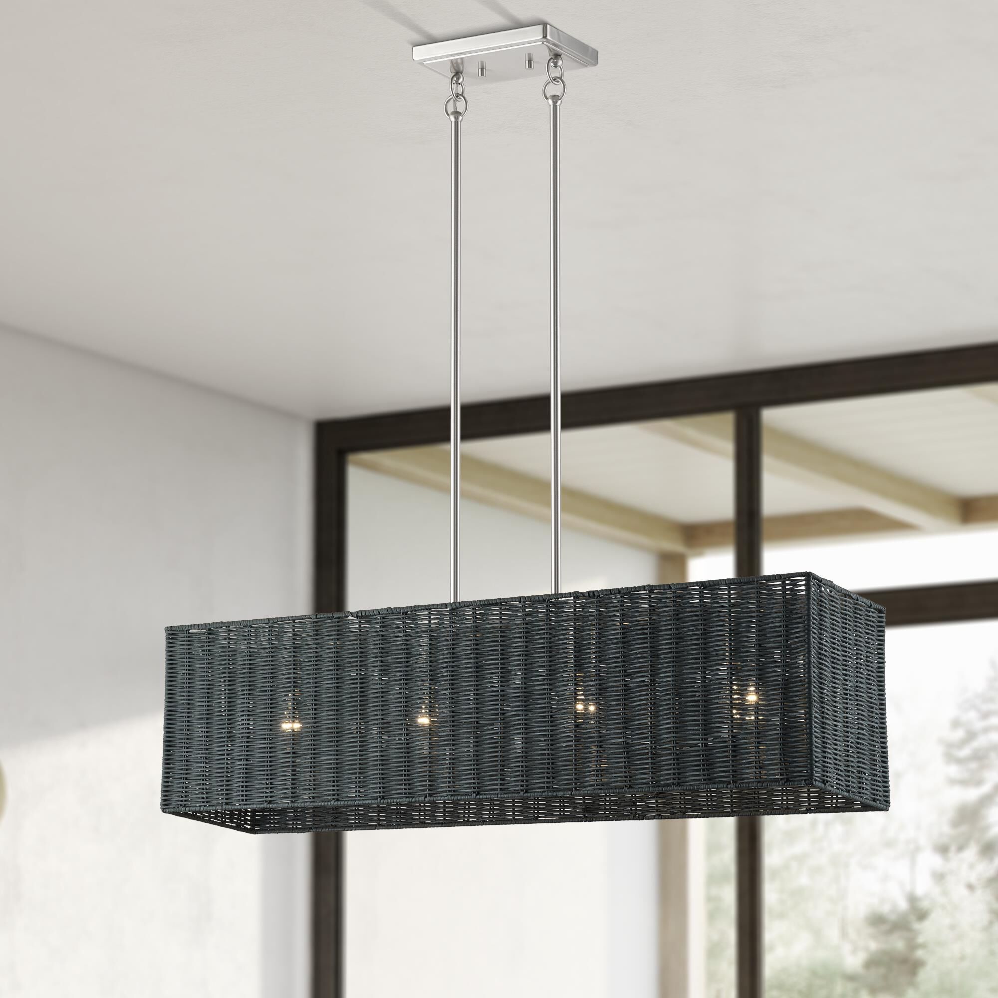 Weavington 36 Inch Linear Suspension Light by Livex Lighting