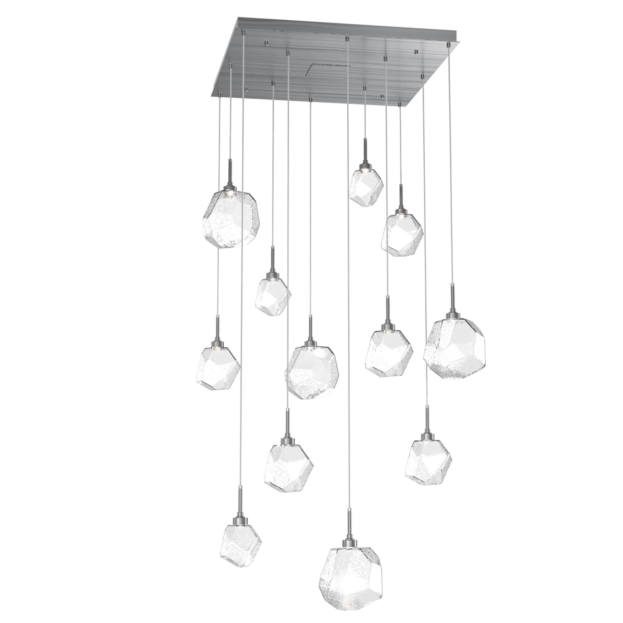 Shown in Graphite finish and Clear glass