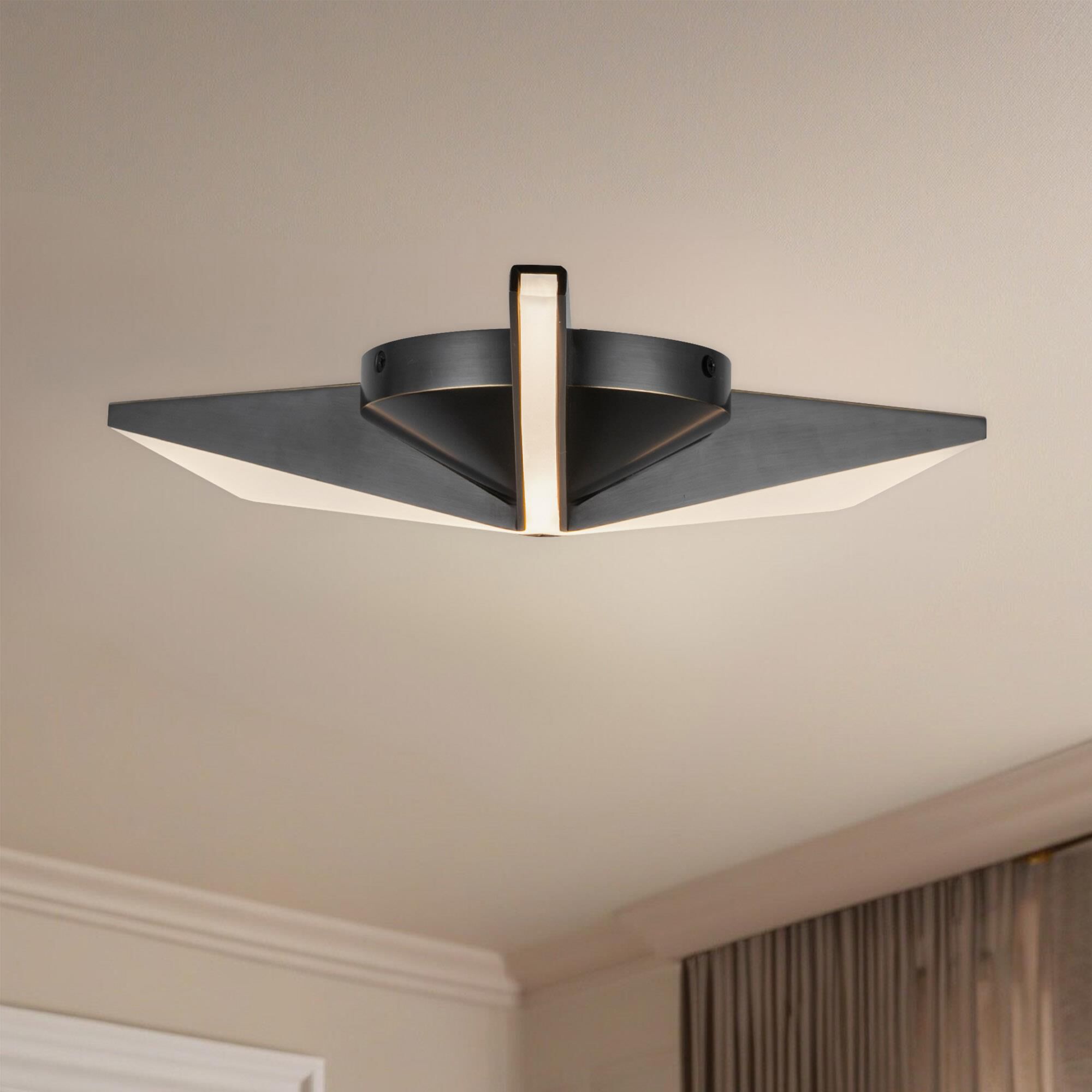 Tachi 15 Inch Flush Mount by Kuzco Lighting