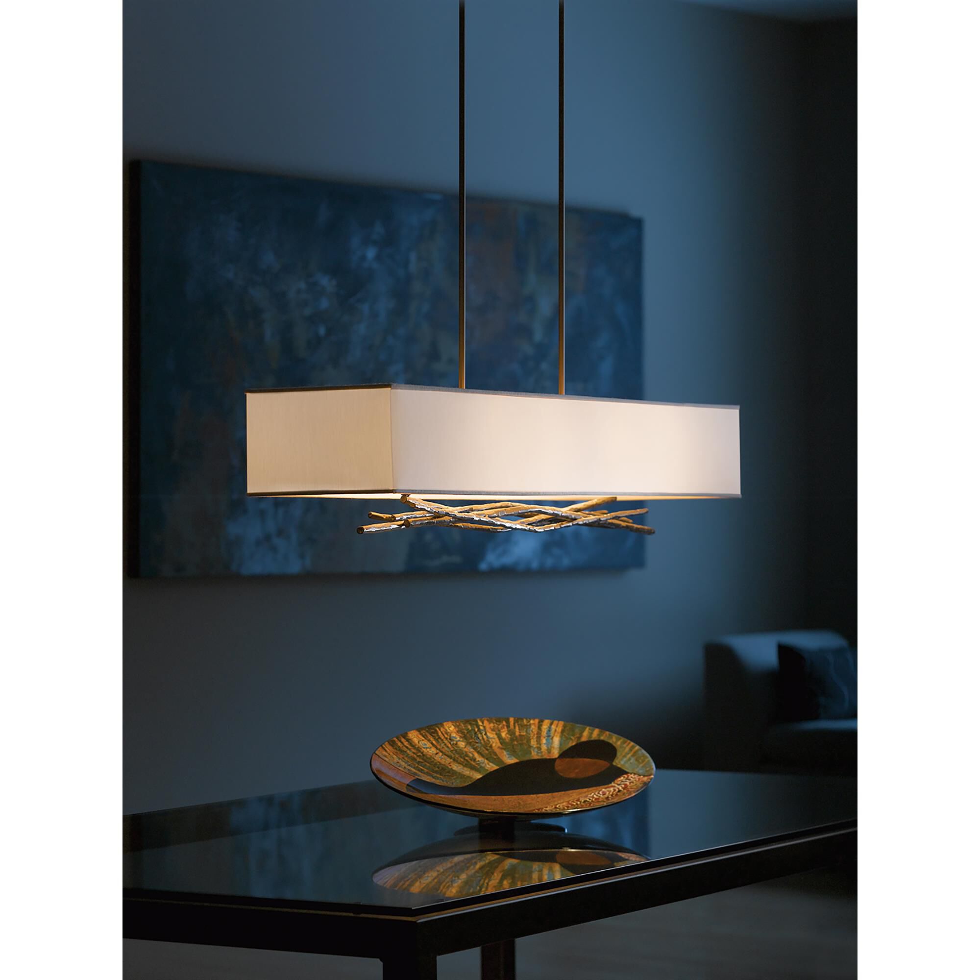 Brindille 42 Inch Linear Suspension Light by Hubbardton Forge