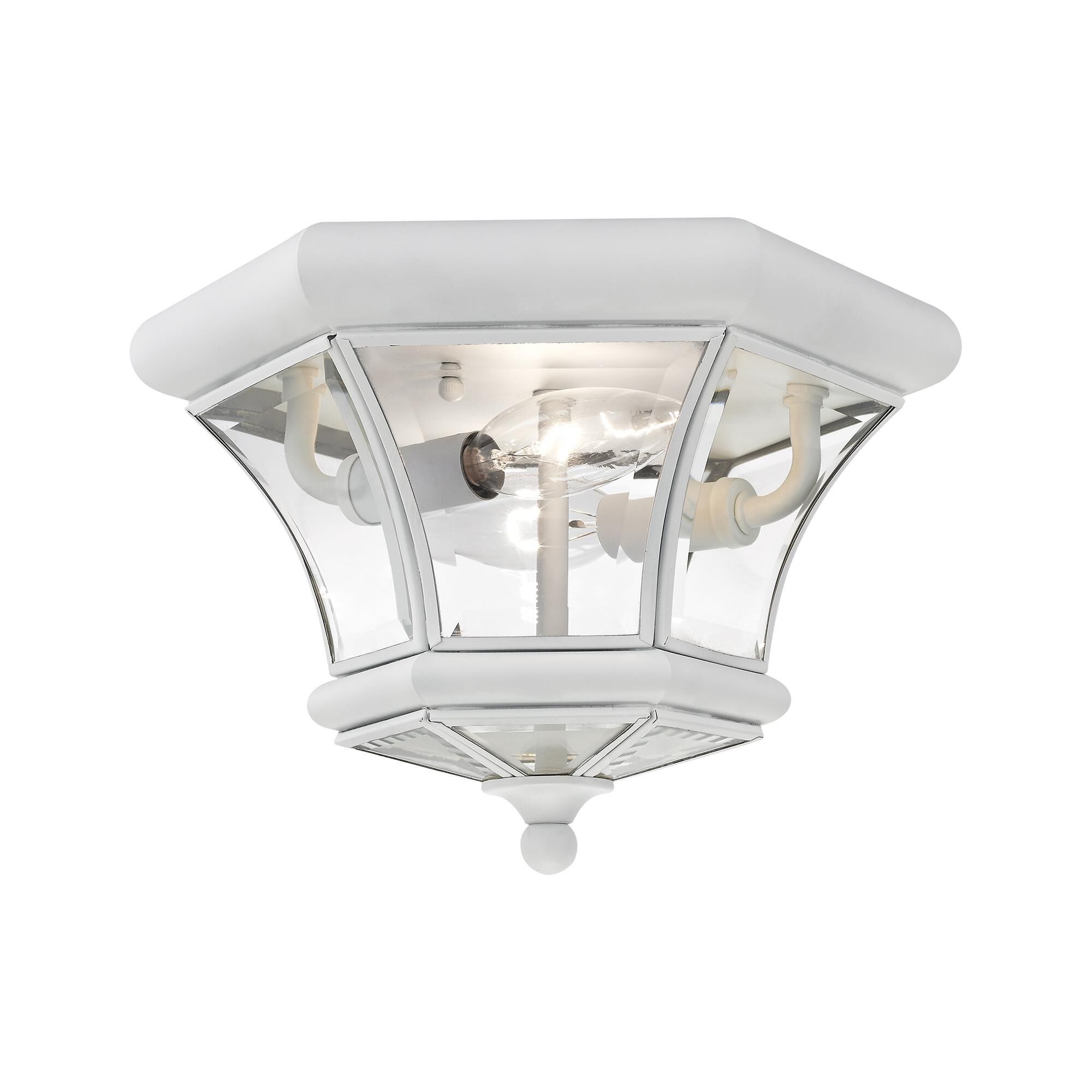 Monterey 11 Inch 2 Light Flush Mount by Livex Lighting