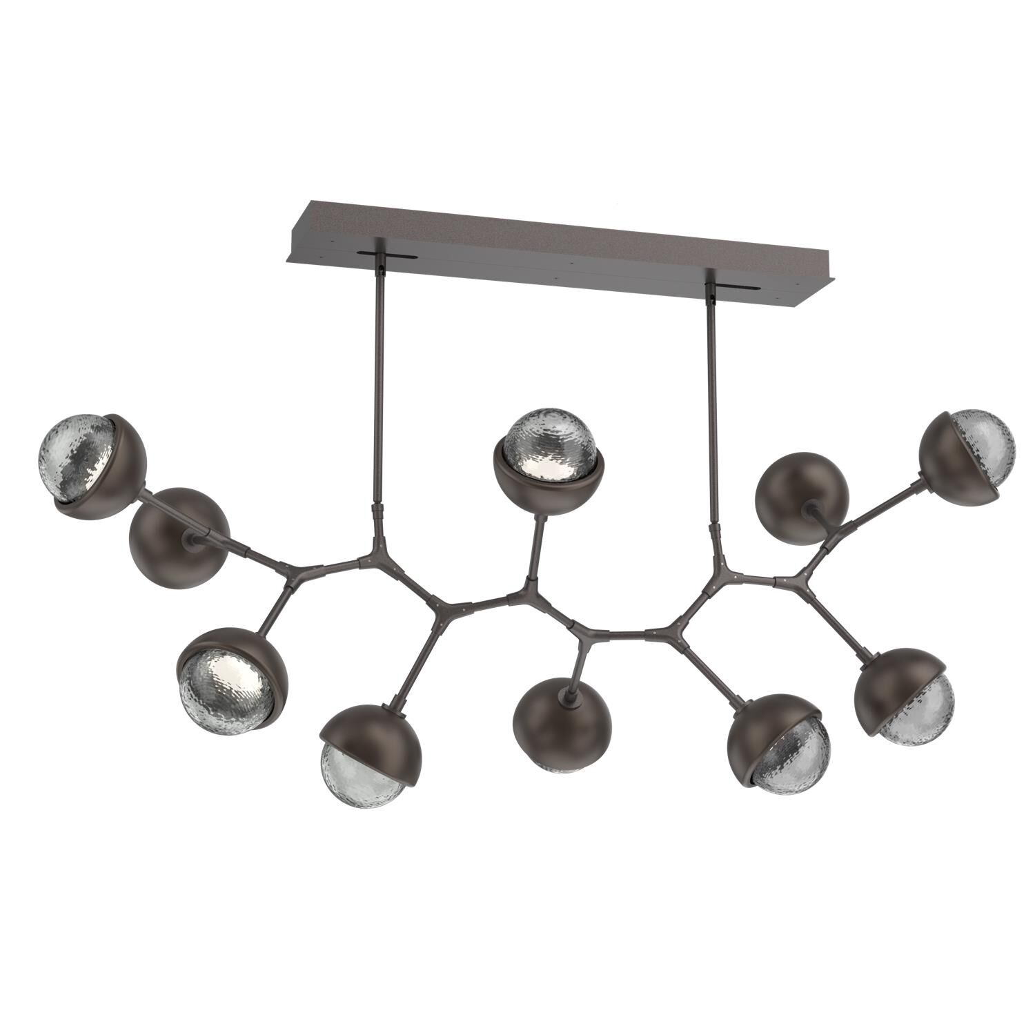 Shown in Graphite finish and Smoke glass and Flat Bronze accent