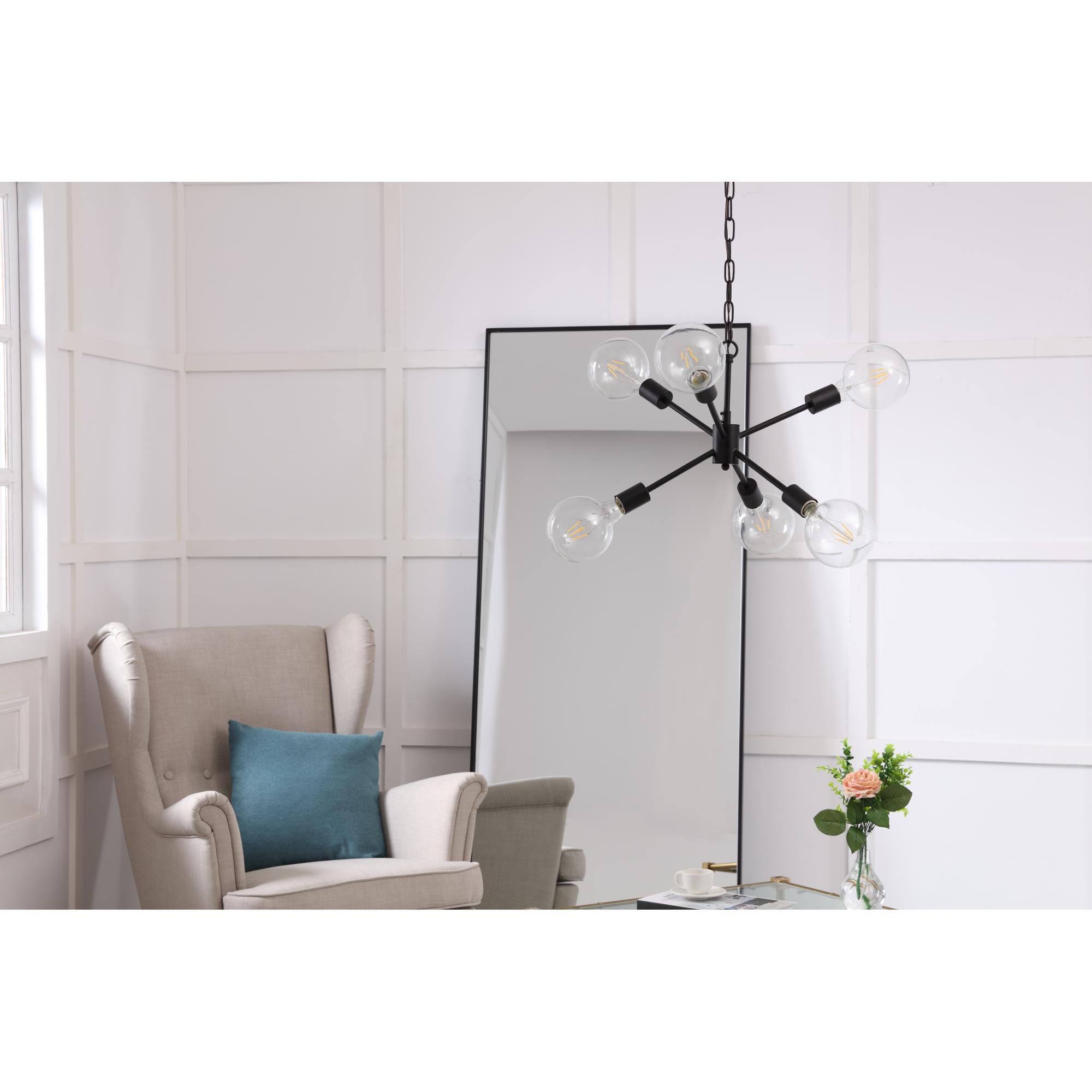 Nolan 16 Inch Large Pendant by Elegant Lighting