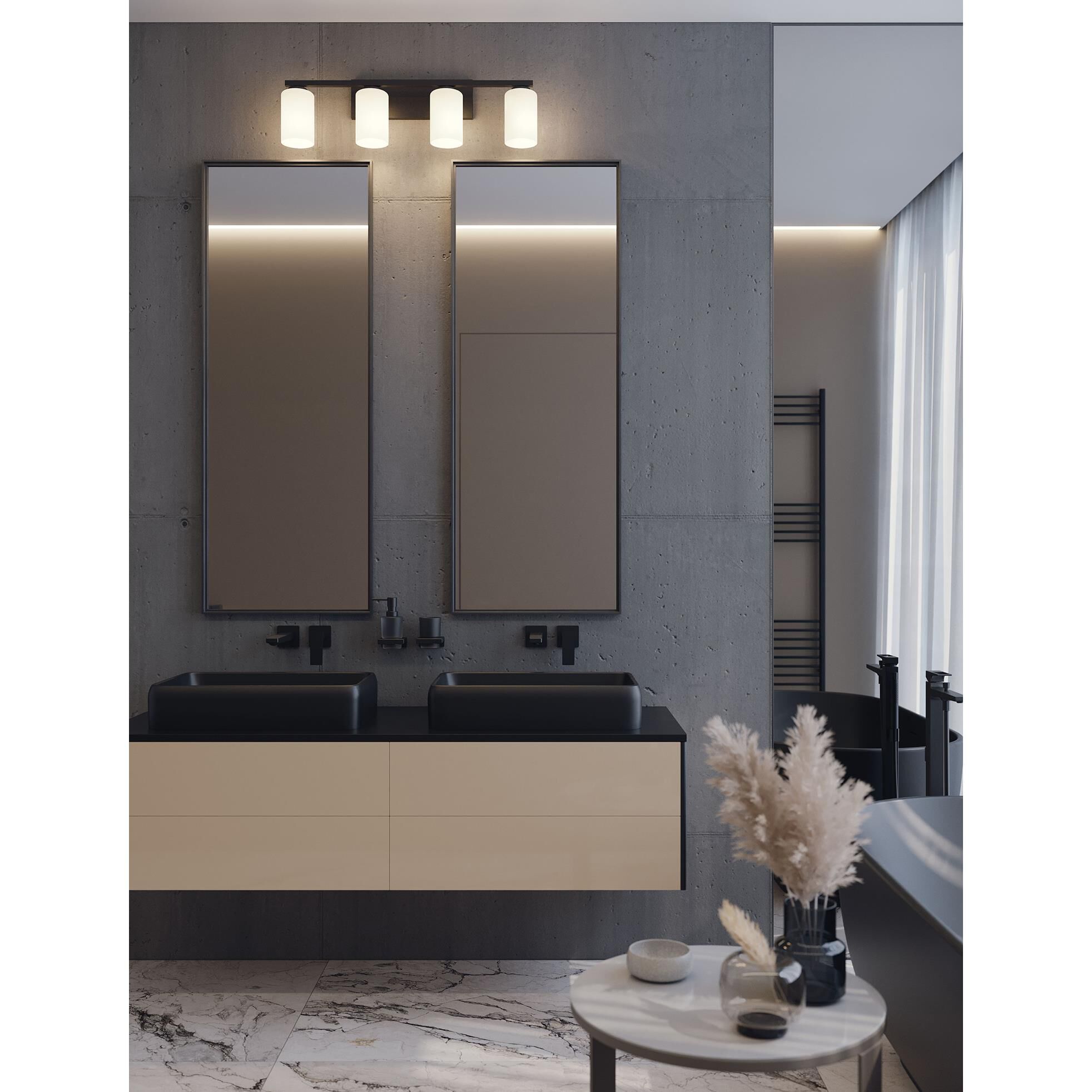 Shown in Black finish