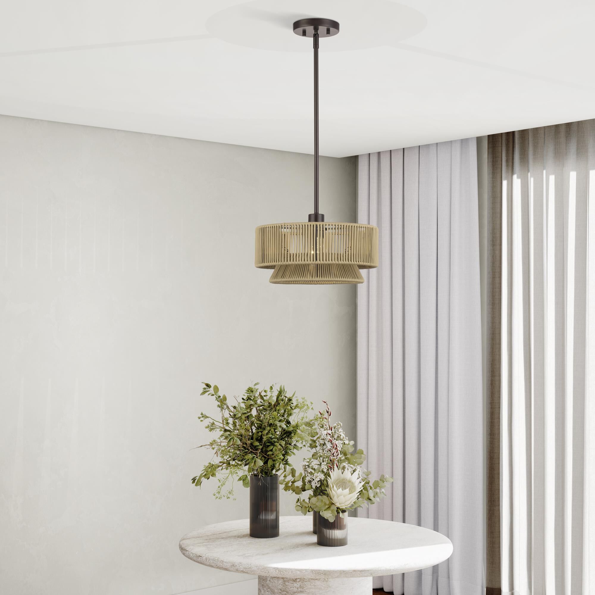 Florell 13 Inch Large Pendant by Livex Lighting