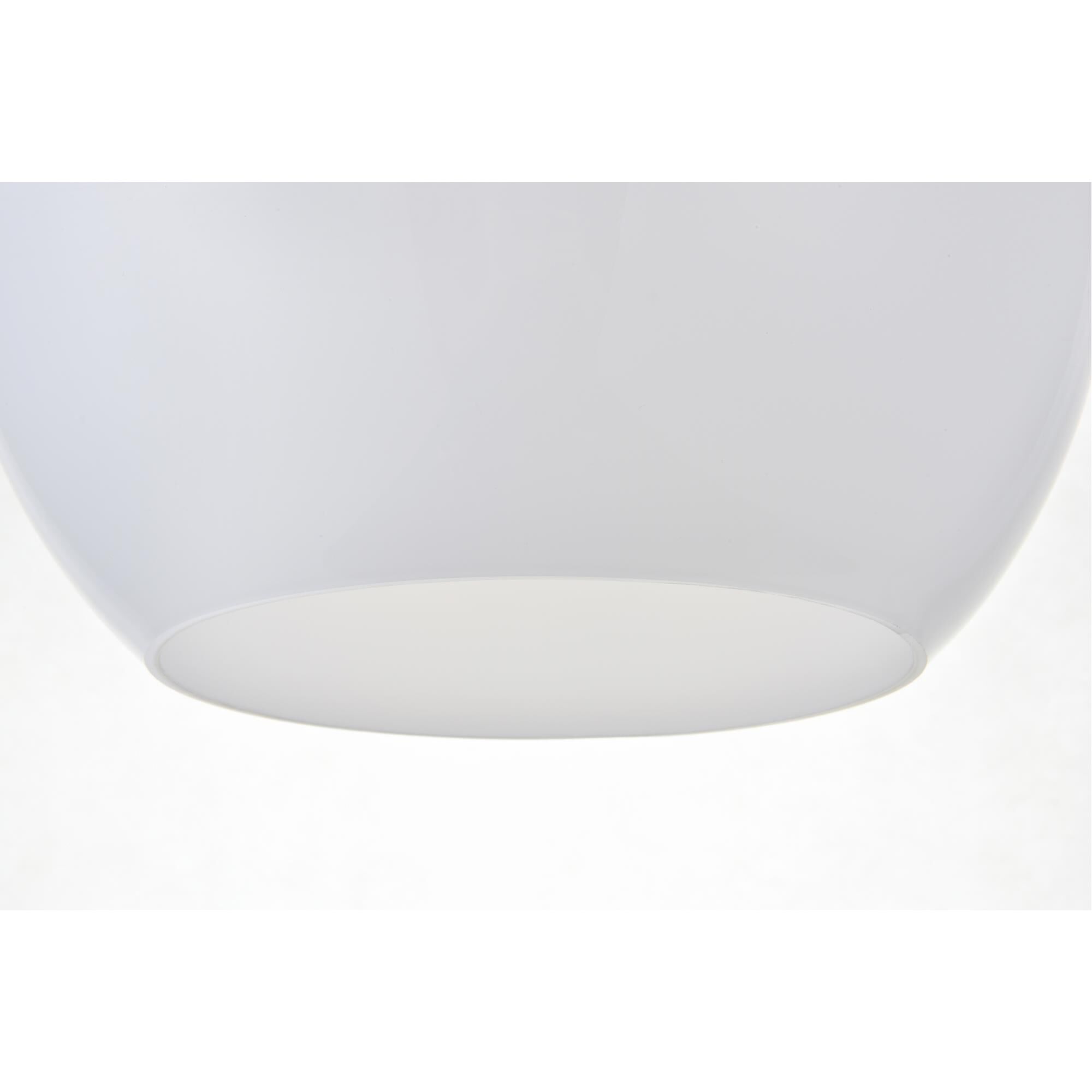 Baxter 10 Inch Mini Pendant by Elegant Lighting