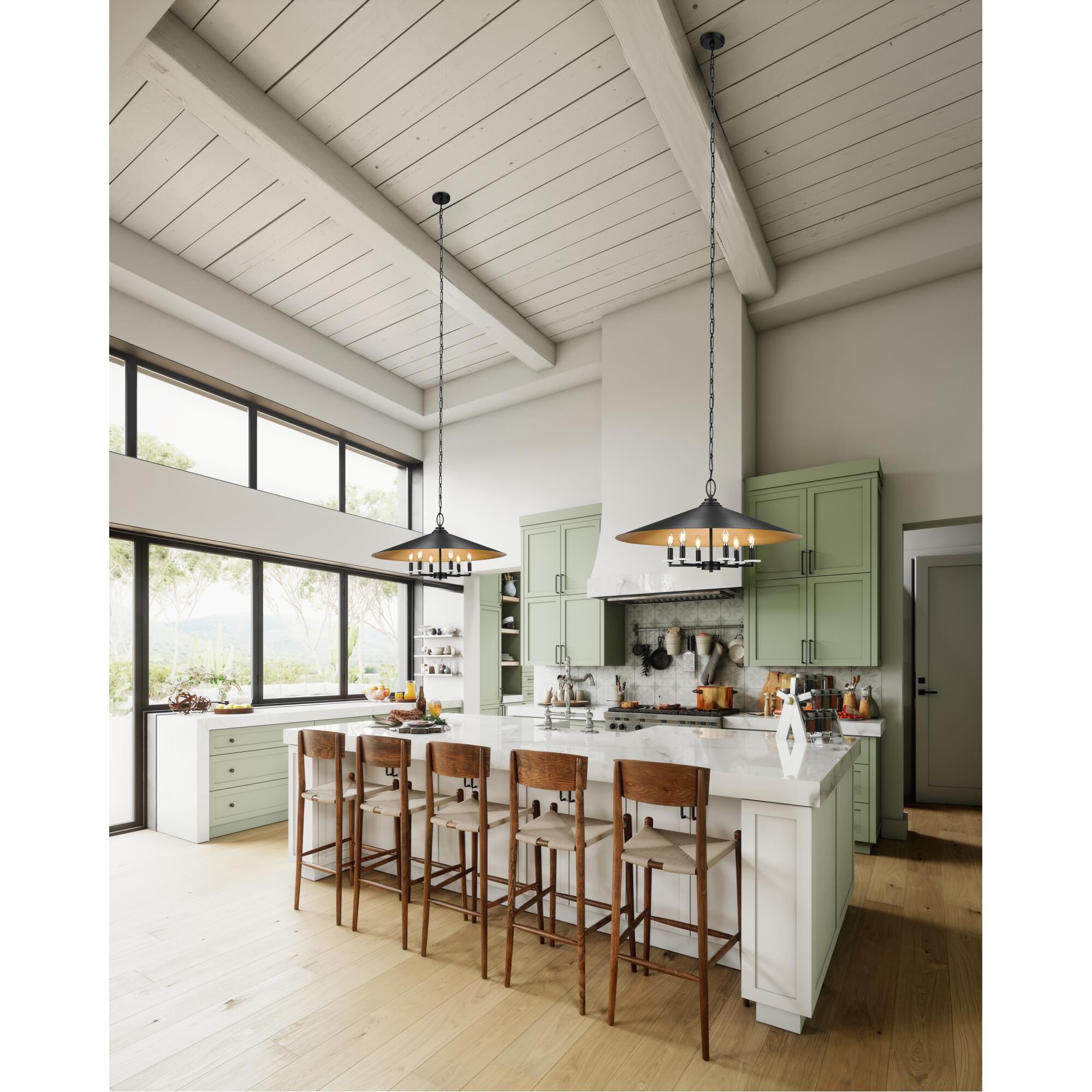 Rialto 32 Inch Large Pendant by Z Lite