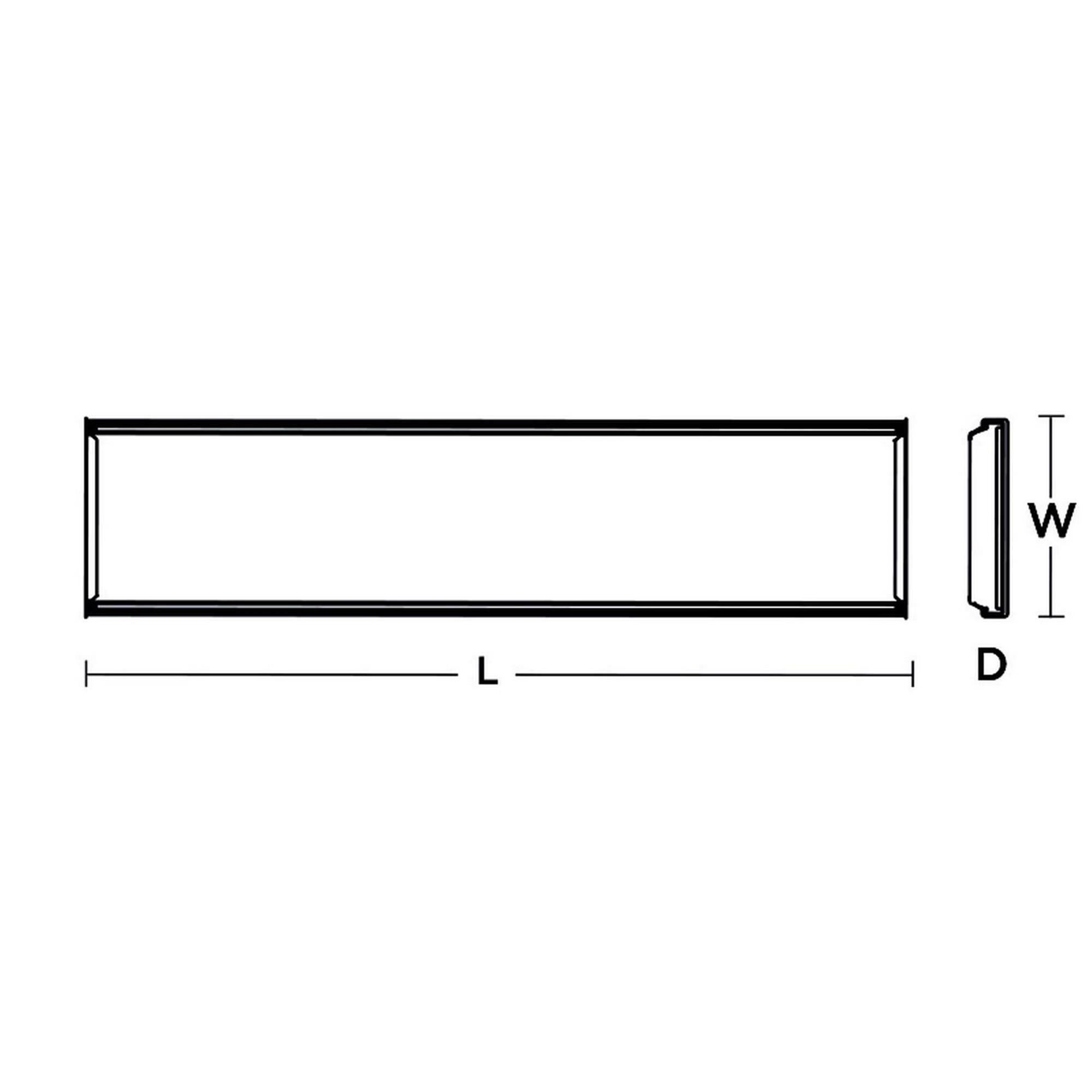 Wrap 48 Inch 4 Light LED Flush Mount by AFX Lighting