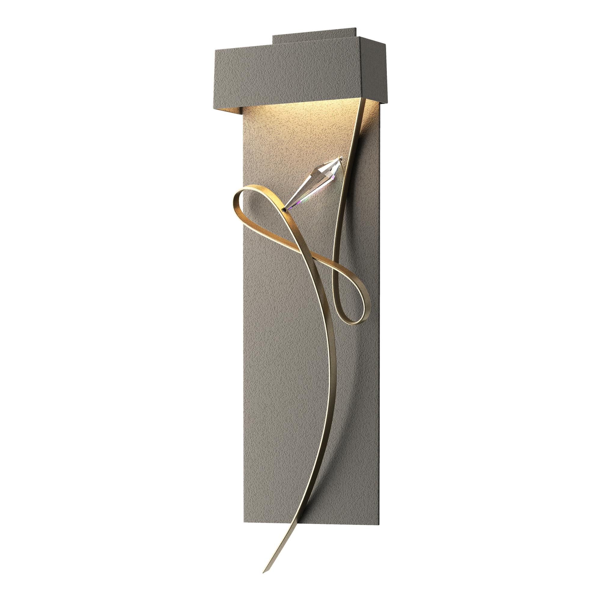 Shown in Natural Iron finish and Soft Gold accent