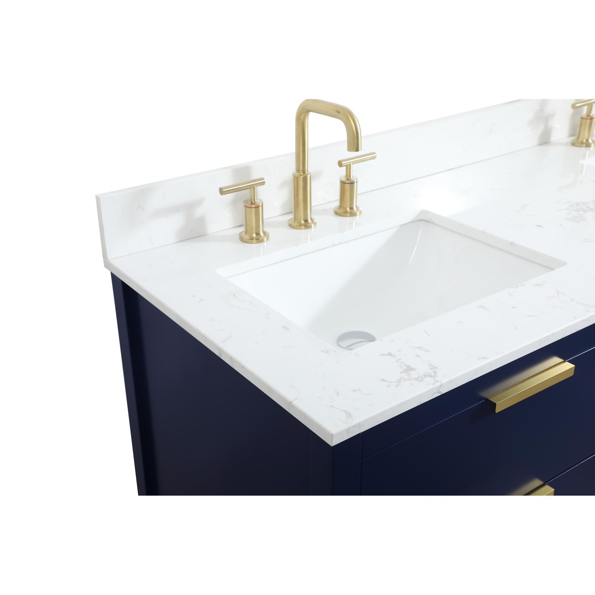 Shown in Blue finish