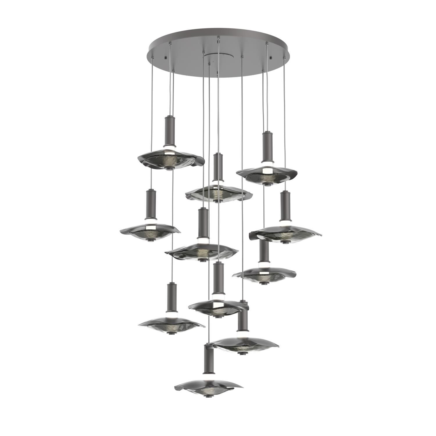 Levi Wilson Cumulus 44 Inch Multi Light Pendant by Hammerton Studio