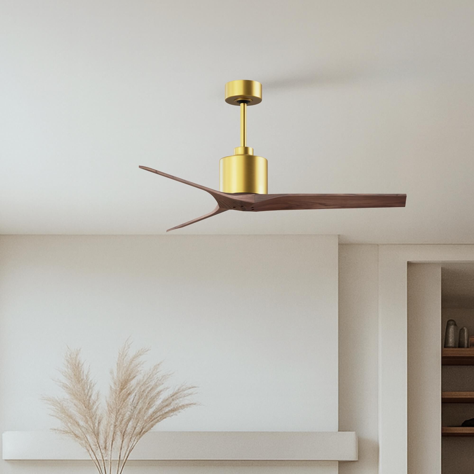 Shown in Brushed Brass finish