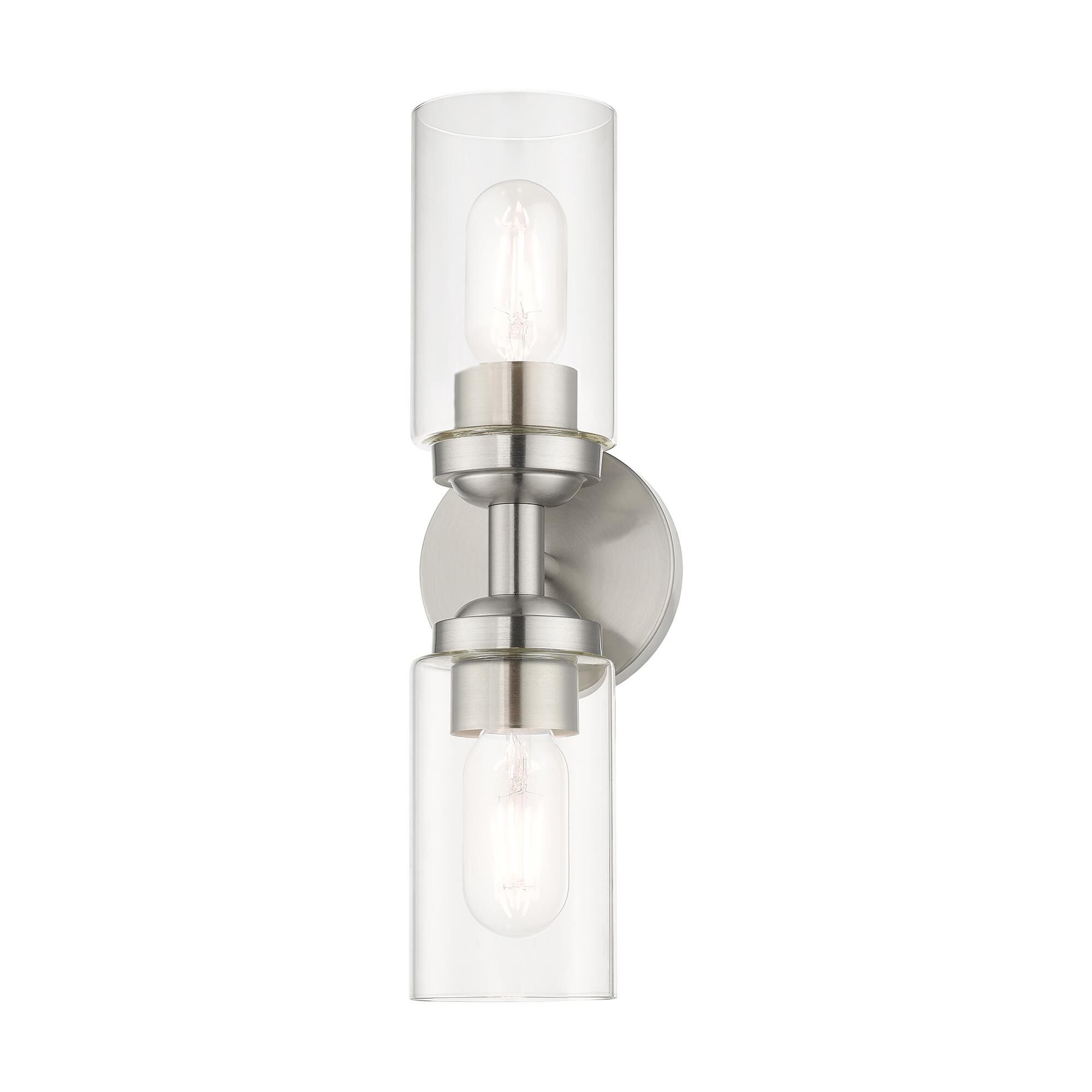 Whittier 15 Inch 2 Light Bath Vanity Light by Livex Lighting