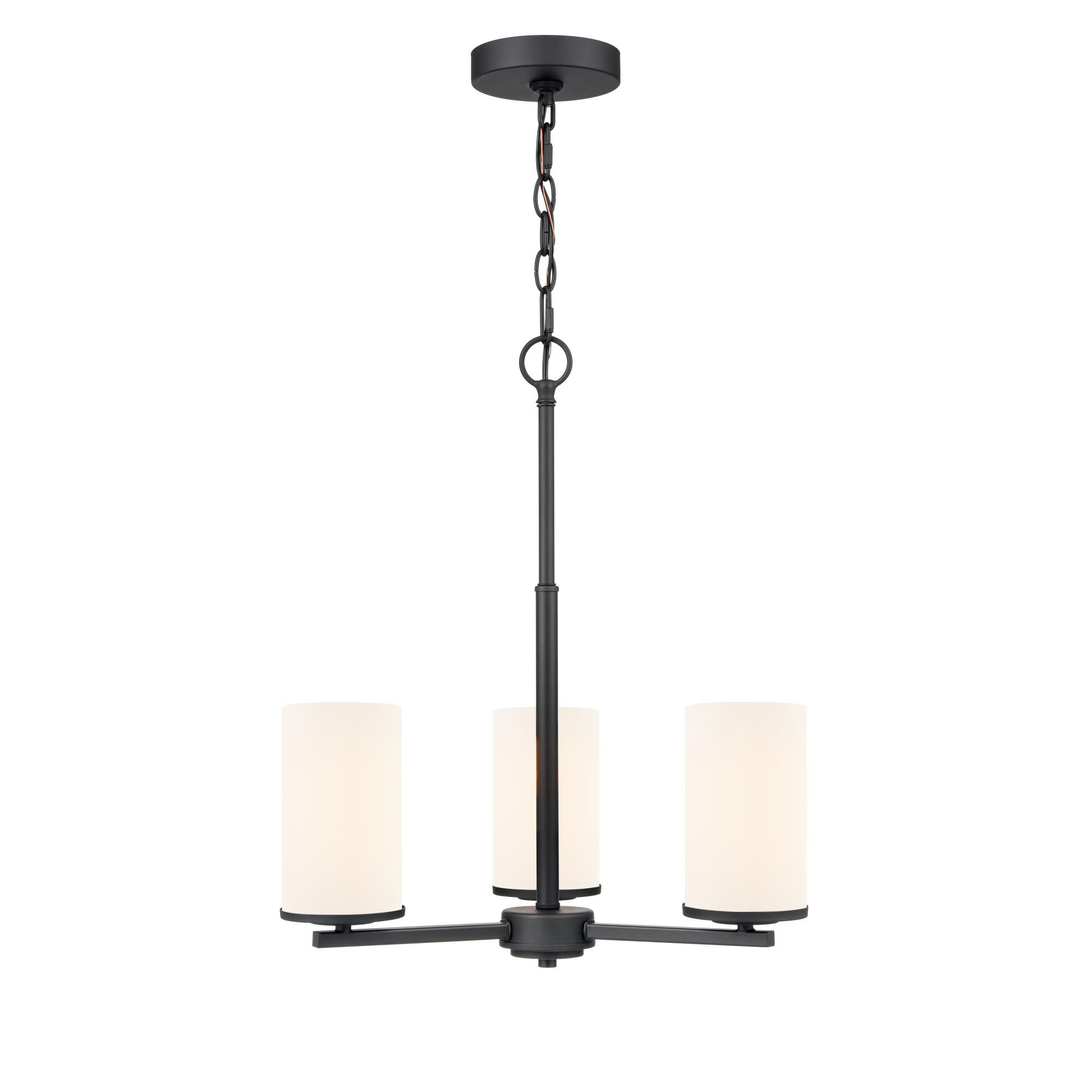 Shown in Matte Black finish and Etched White glass