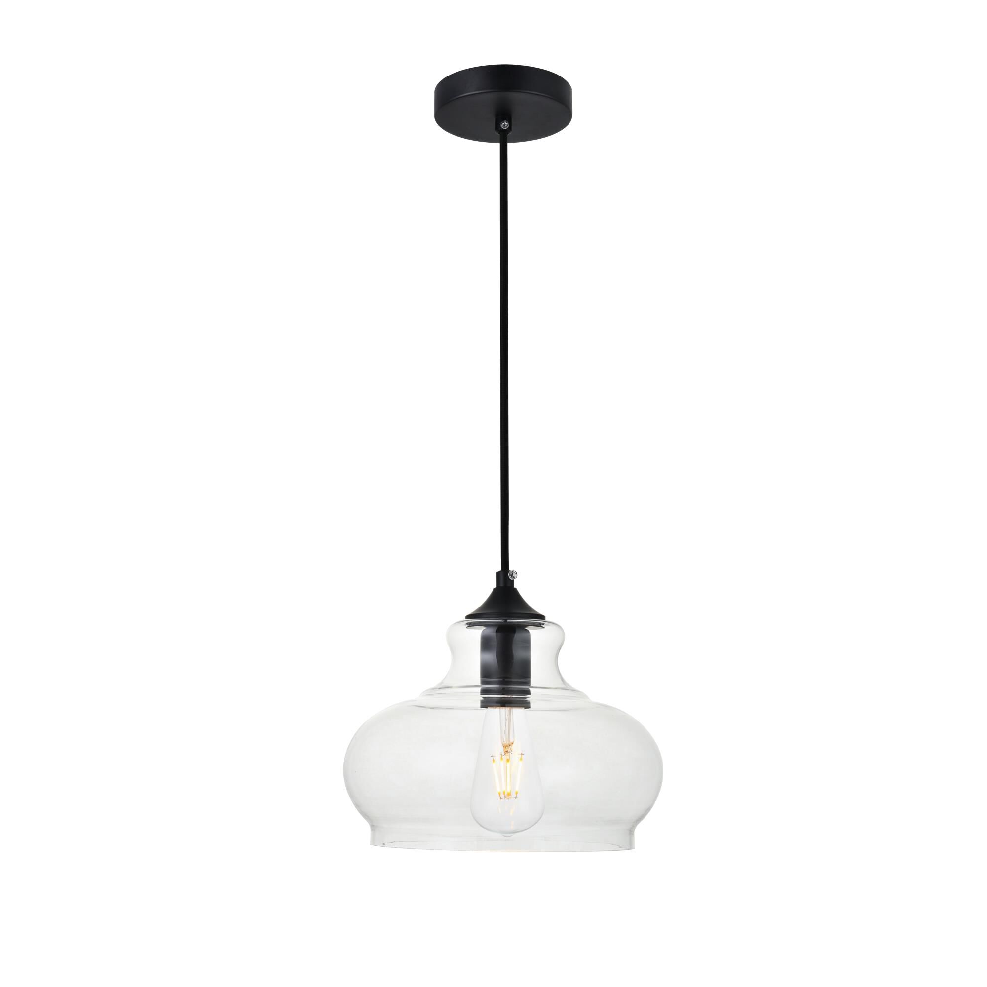 Destry 9 Inch Mini Pendant by Elegant Lighting