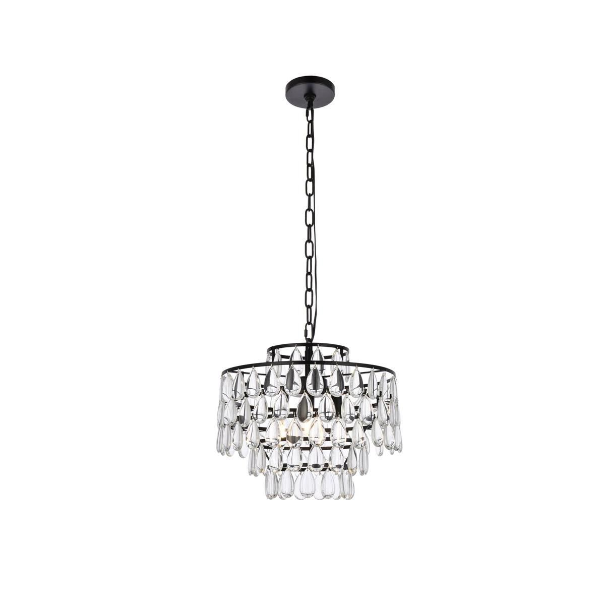 Mila 14 Inch Large Pendant by Elegant Lighting