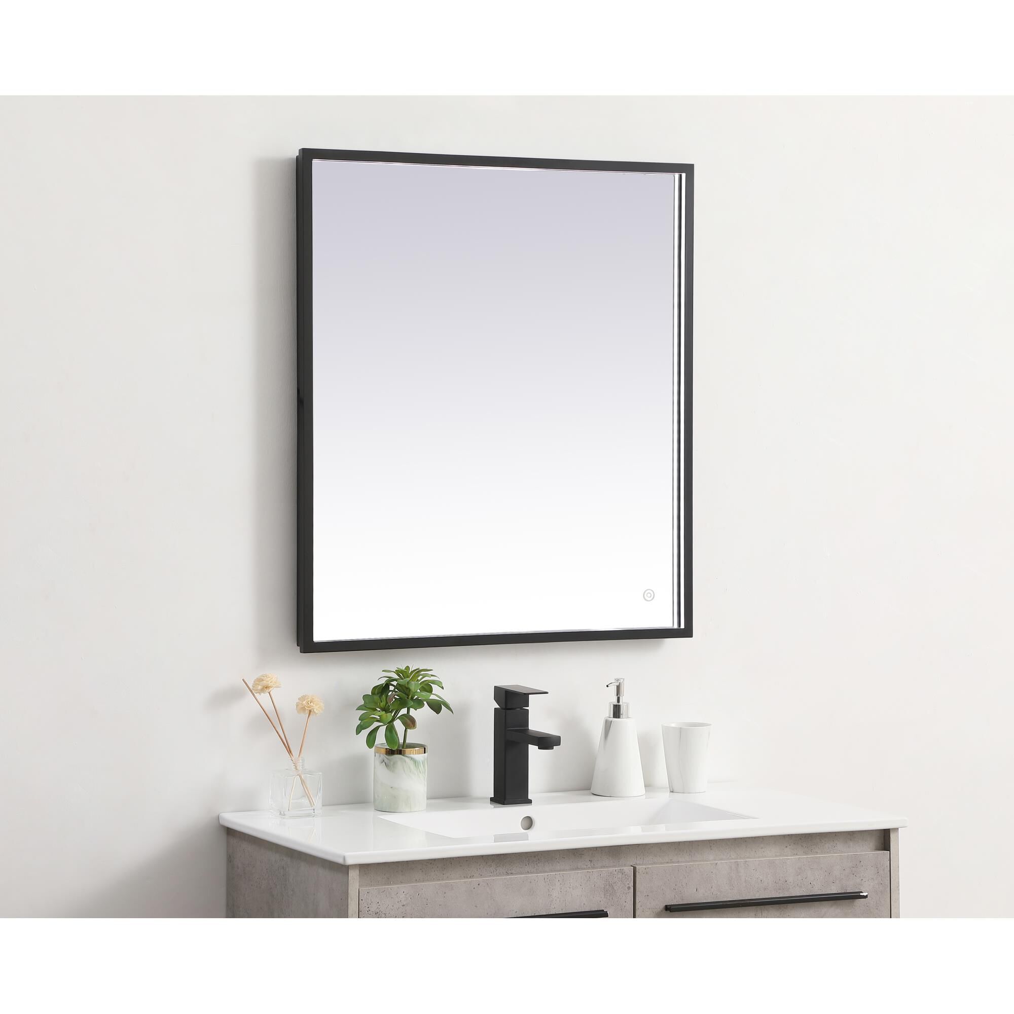 Pier LED Lighted Mirror by Elegant Decor
