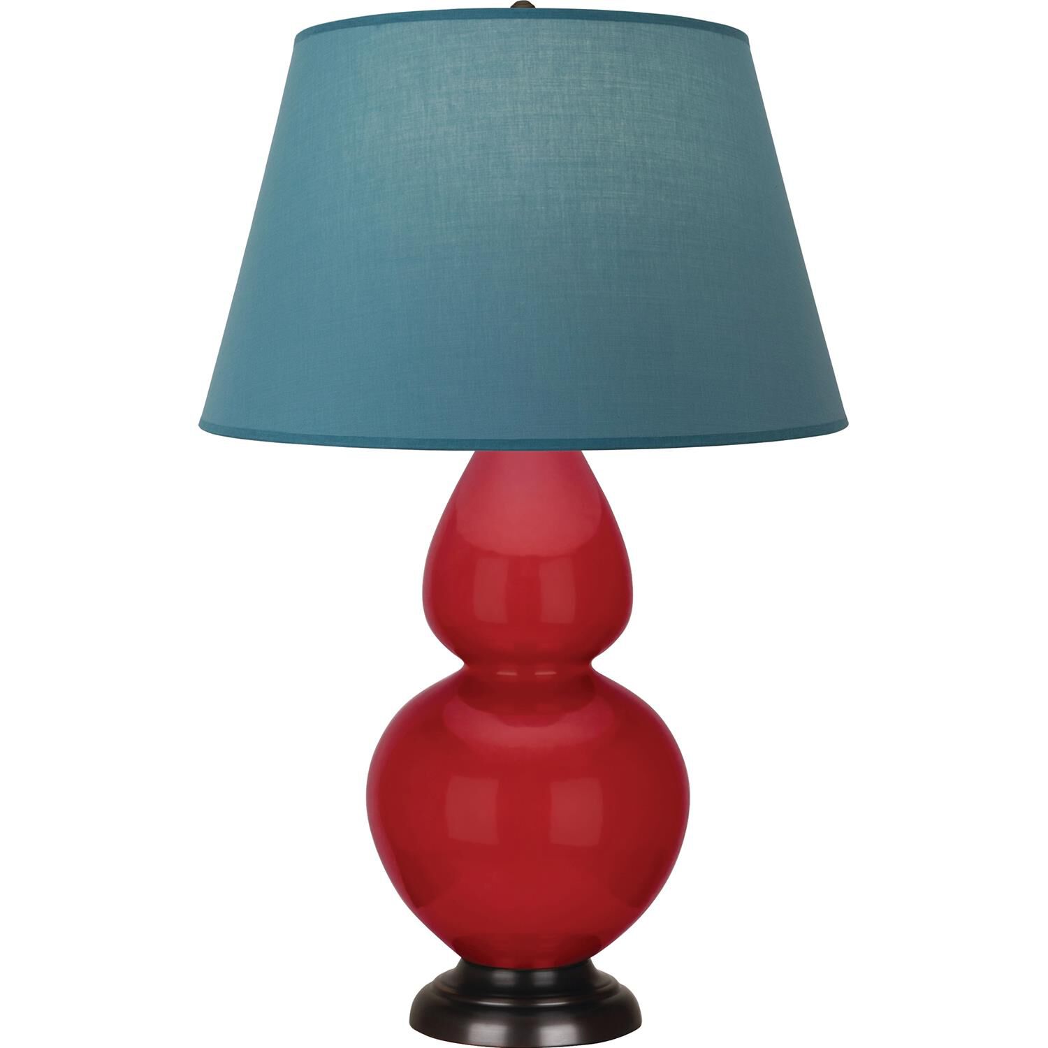 Double Gourd 31 Inch Table Lamp by Robert Abbey