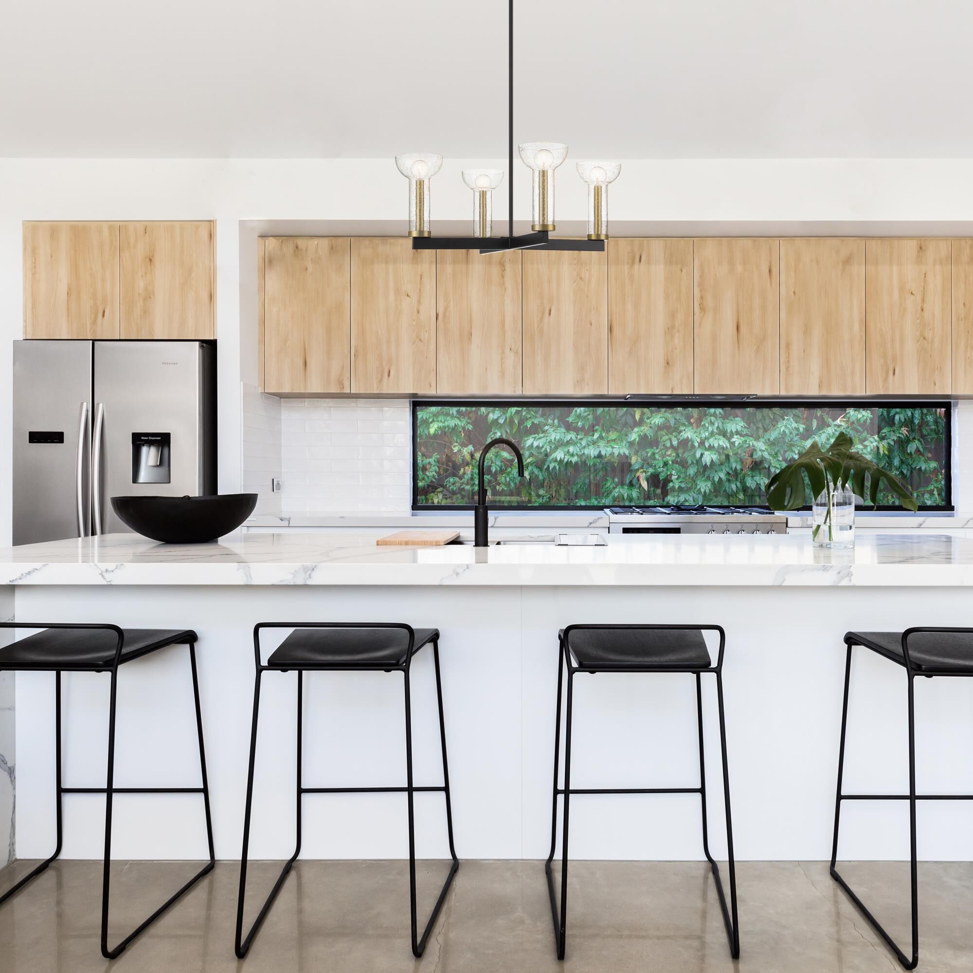 Nova 25 Inch 4 Light Chandelier by Designers Fountain