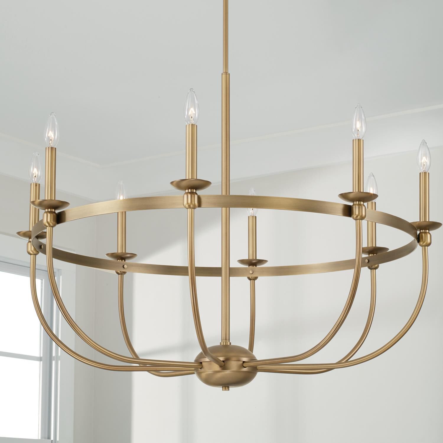 Rylann 38 Inch 8 Light Chandelier by Capital Lighting Fixture Company