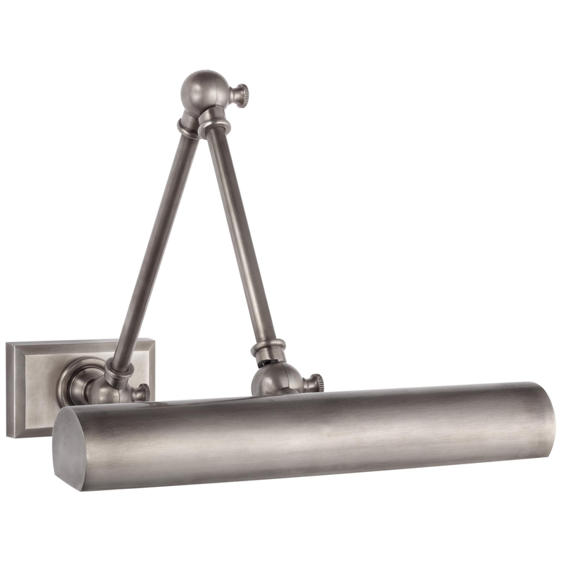 Chapman & Myers Cabinet Maker LED Wall Swing Lamp by Visual Comfort Signature Collection