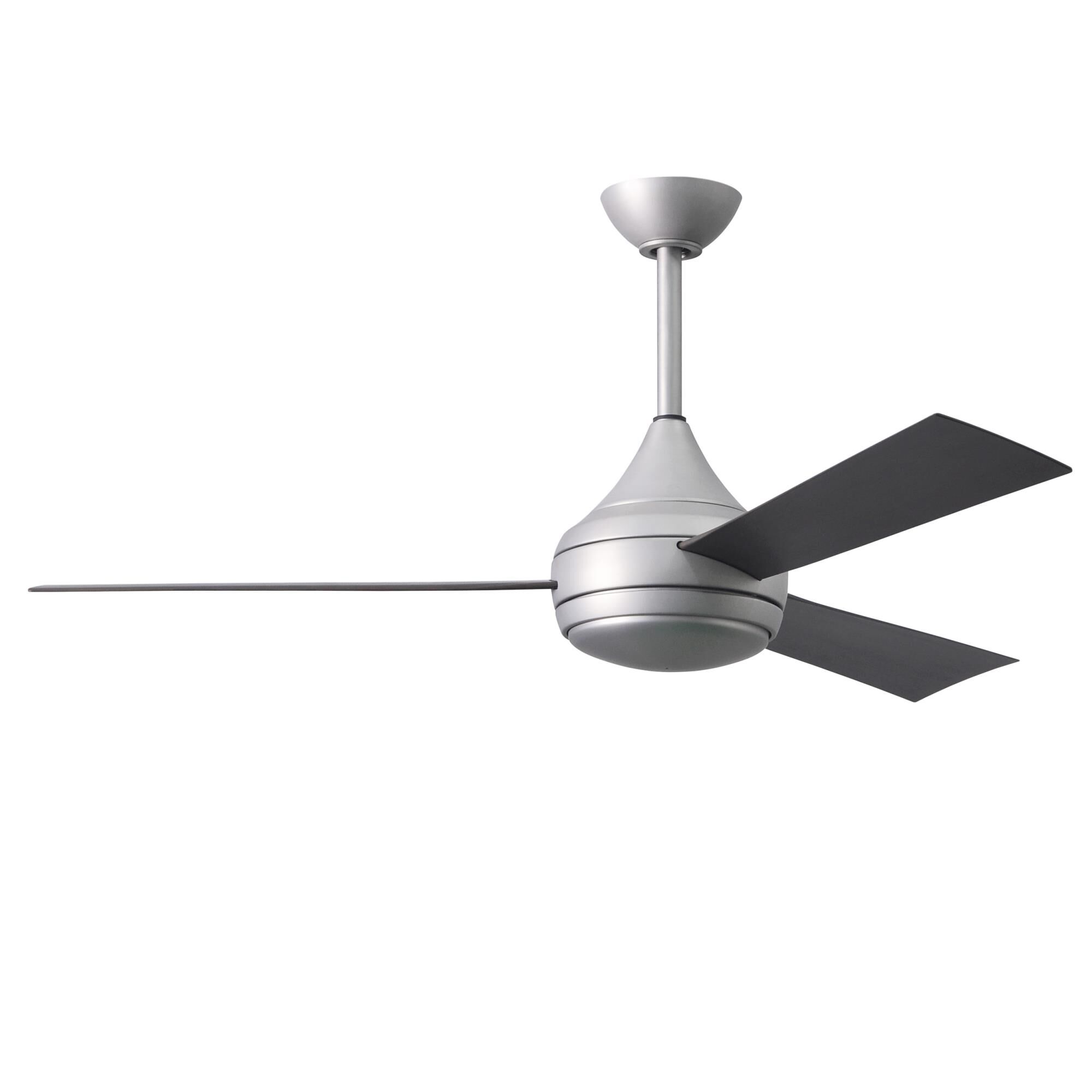 Donaire Outdoor Coastal Wet Rated 52 Inch Ceiling Fan with Light Kit by Matthews Fan Company