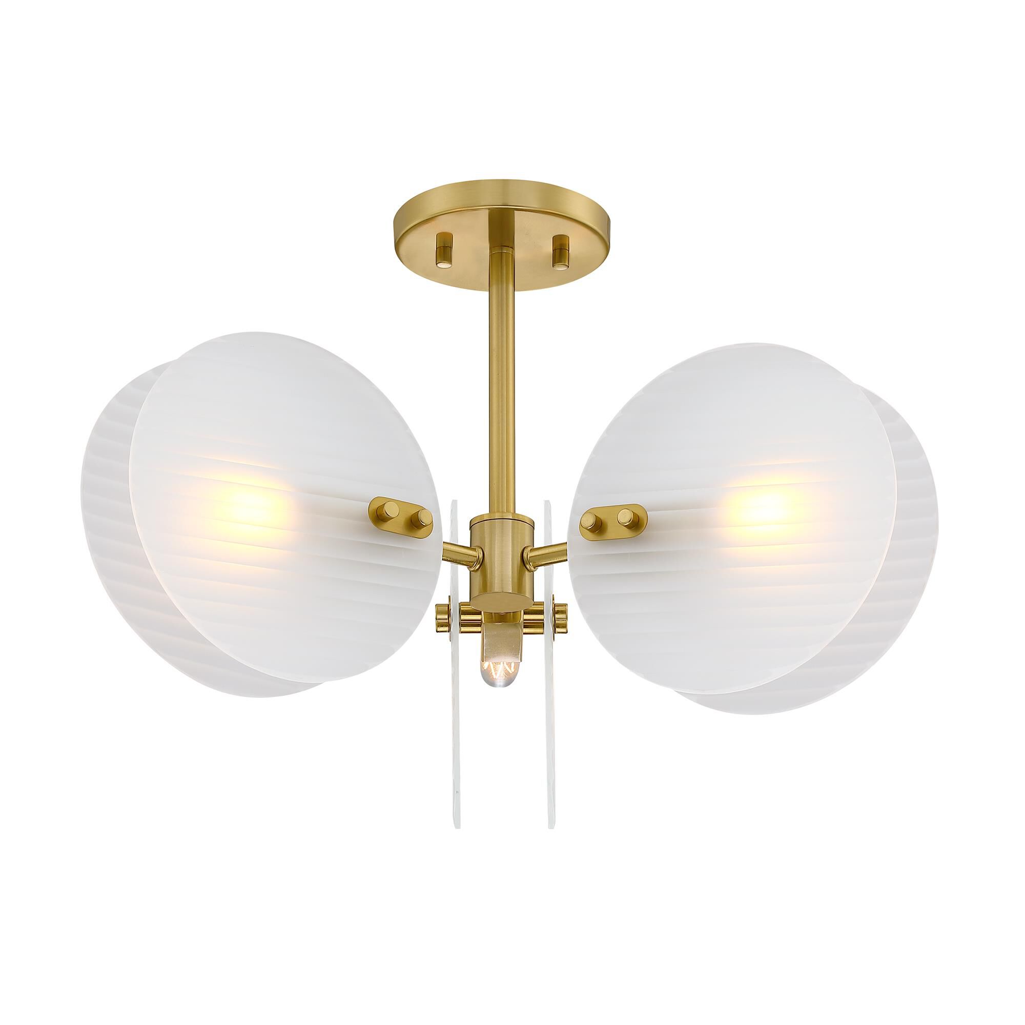 Sky Fall 21 Inch Semi Flush Mount by Designers Fountain