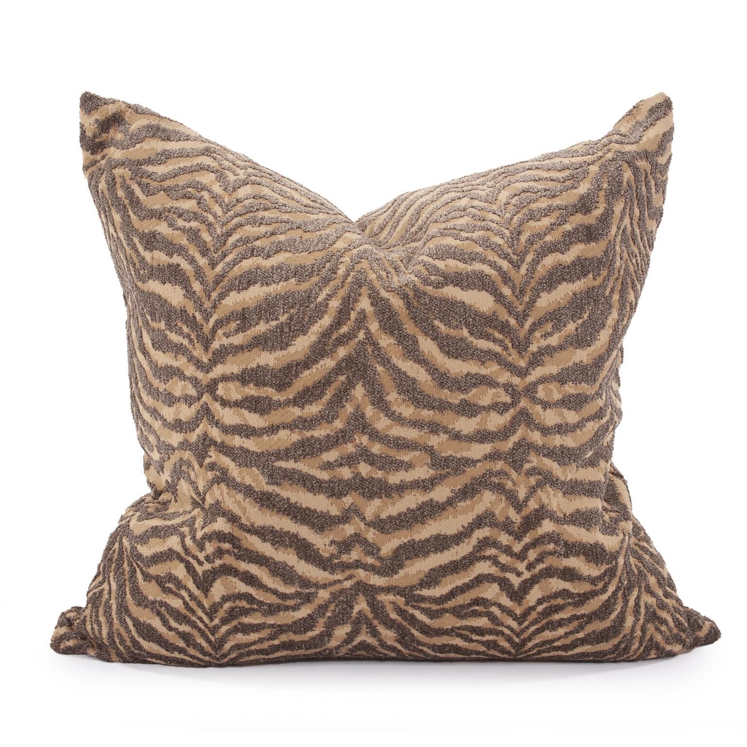 The Bengal Pillow  Decorative Pillow by Howard Elliott Collection