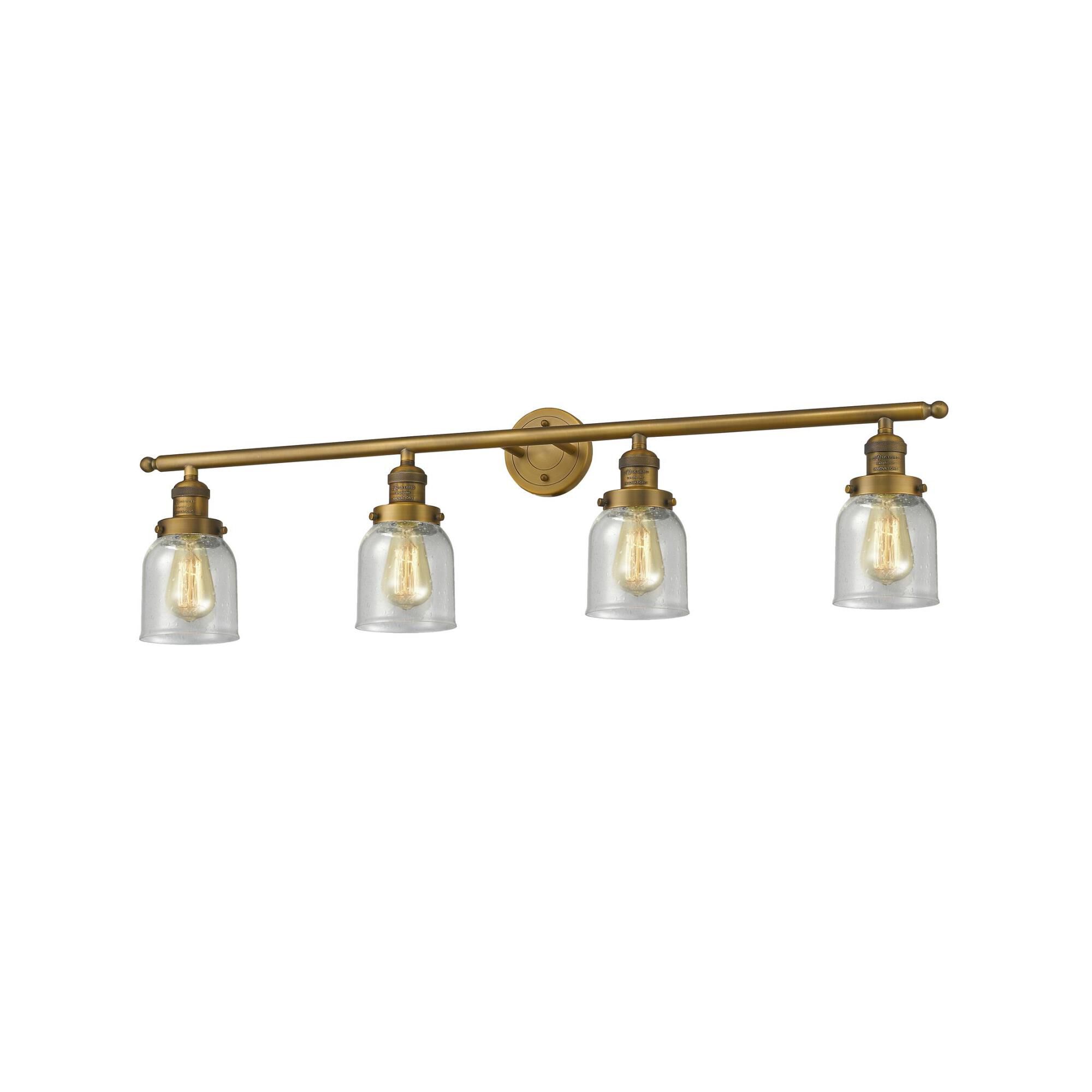 Bruno Marashlian Small Bell 42 Inch 4 Light Bath Vanity Light by Innovations Lighting