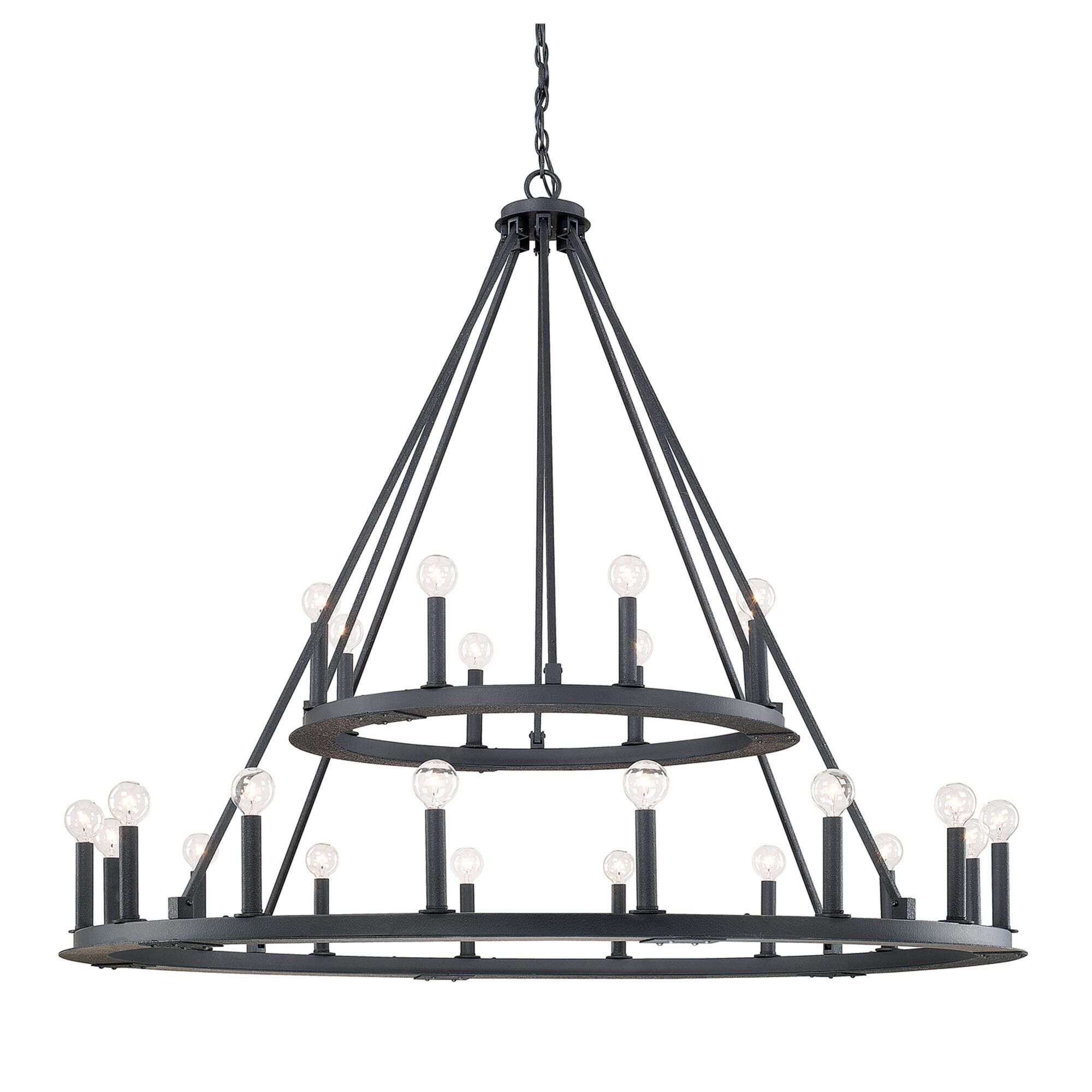 Pearson 48 Inch 24 Light Chandelier,