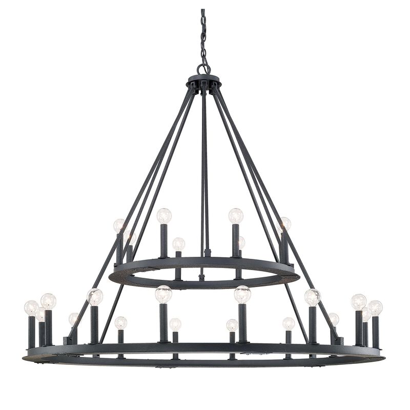 Pearson 48 Inch 24 Light Chandelier by Capital Lighting Fixture Company