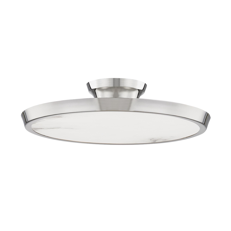 Draper 16 Inch Semi Flush Mount by Hudson Valley Lighting
