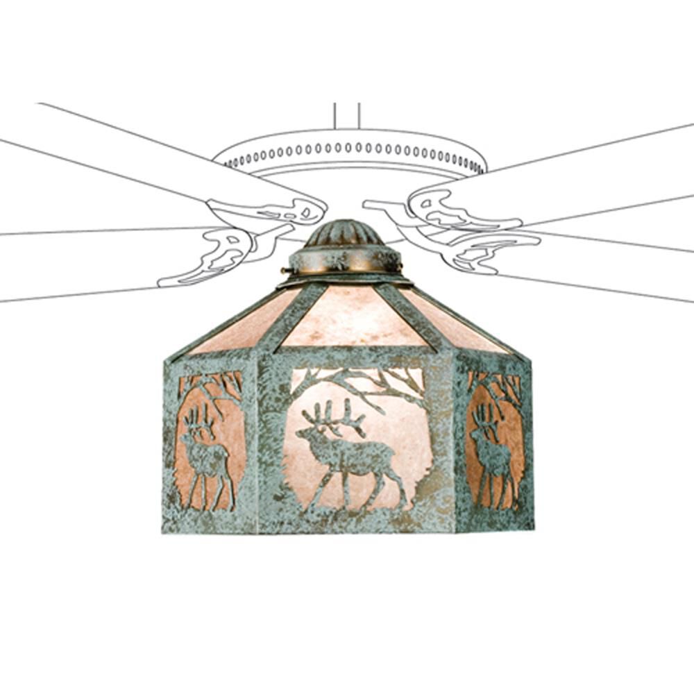 Lone Elk 1 Light Fan Light Kit by Meyda Lighting