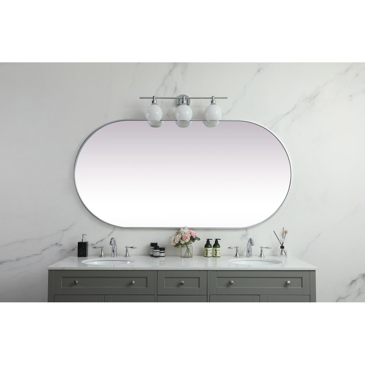 Shown in Silver finish