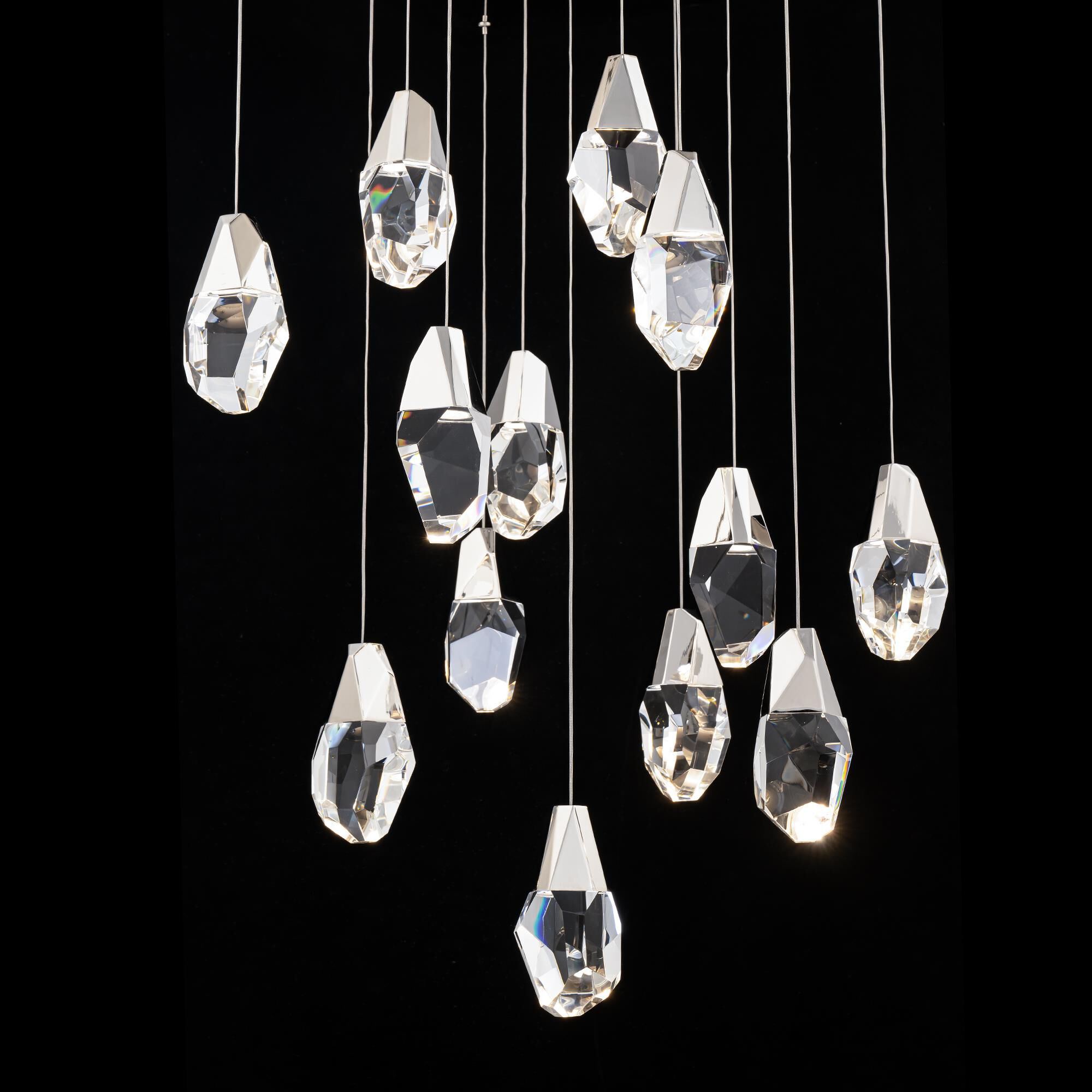 Martini Multi Light Pendant by Schonbek Beyond