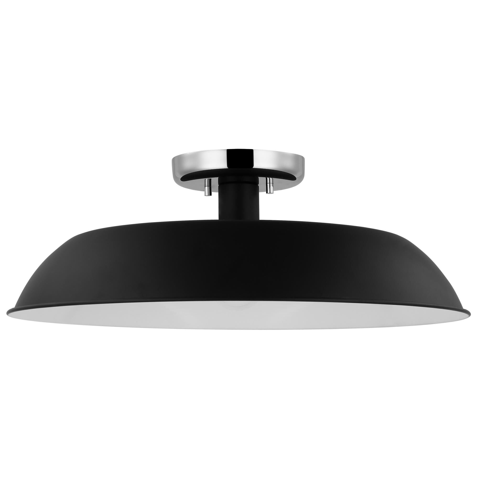 Colony 19 Inch 1 Light Semi Flush Mount by Nuvo Lighting